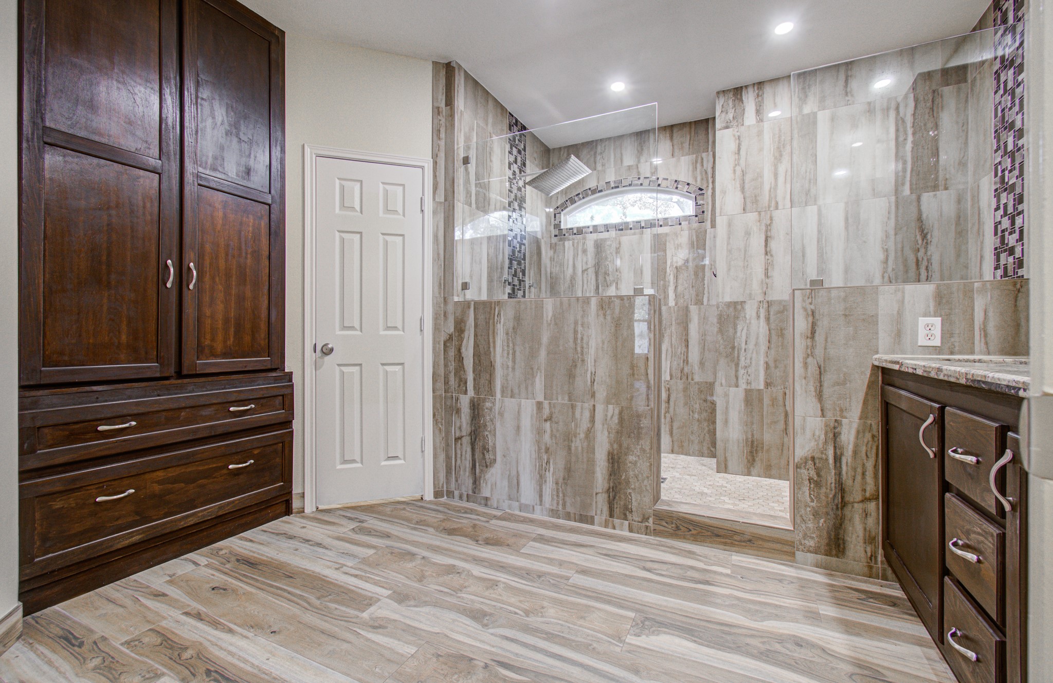 Wonderful Oversized shower.