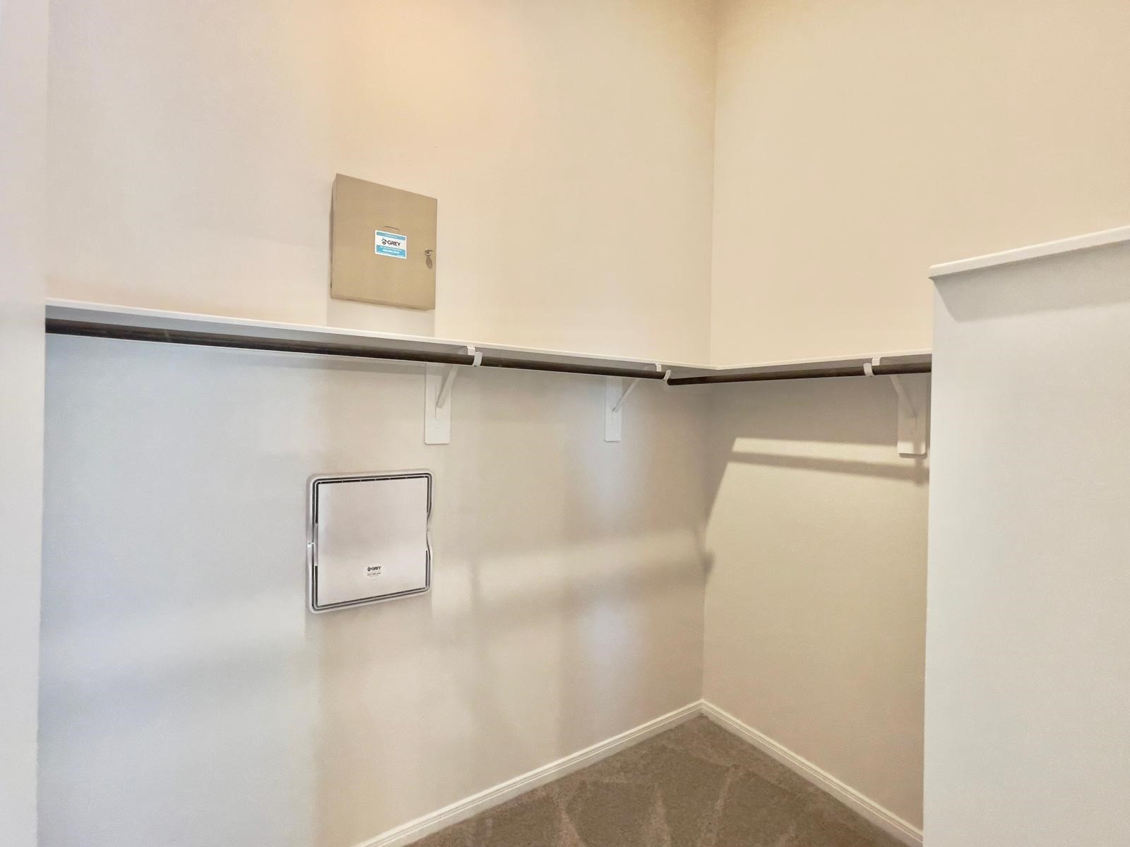 Master closet