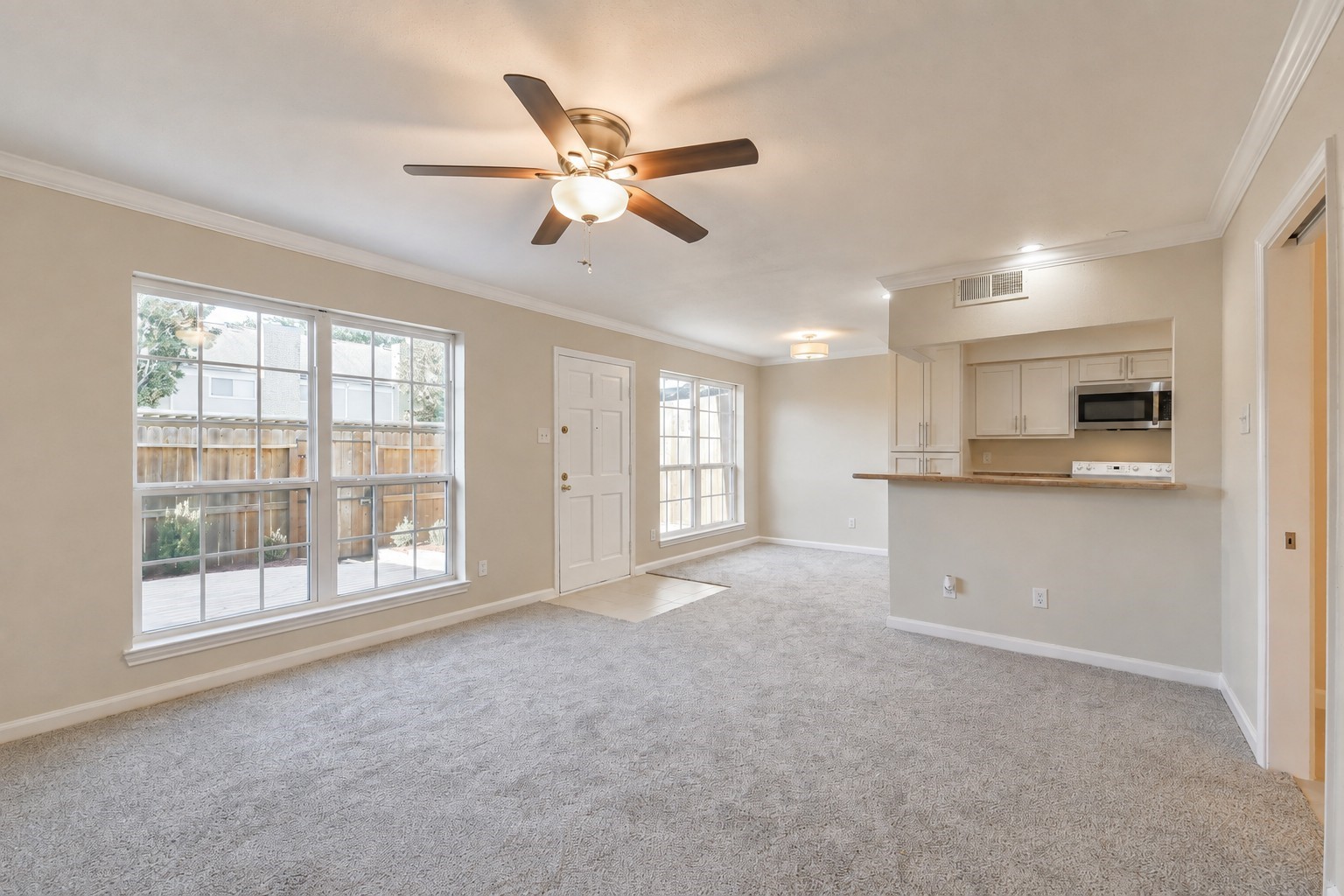 Family Room & Kitchen