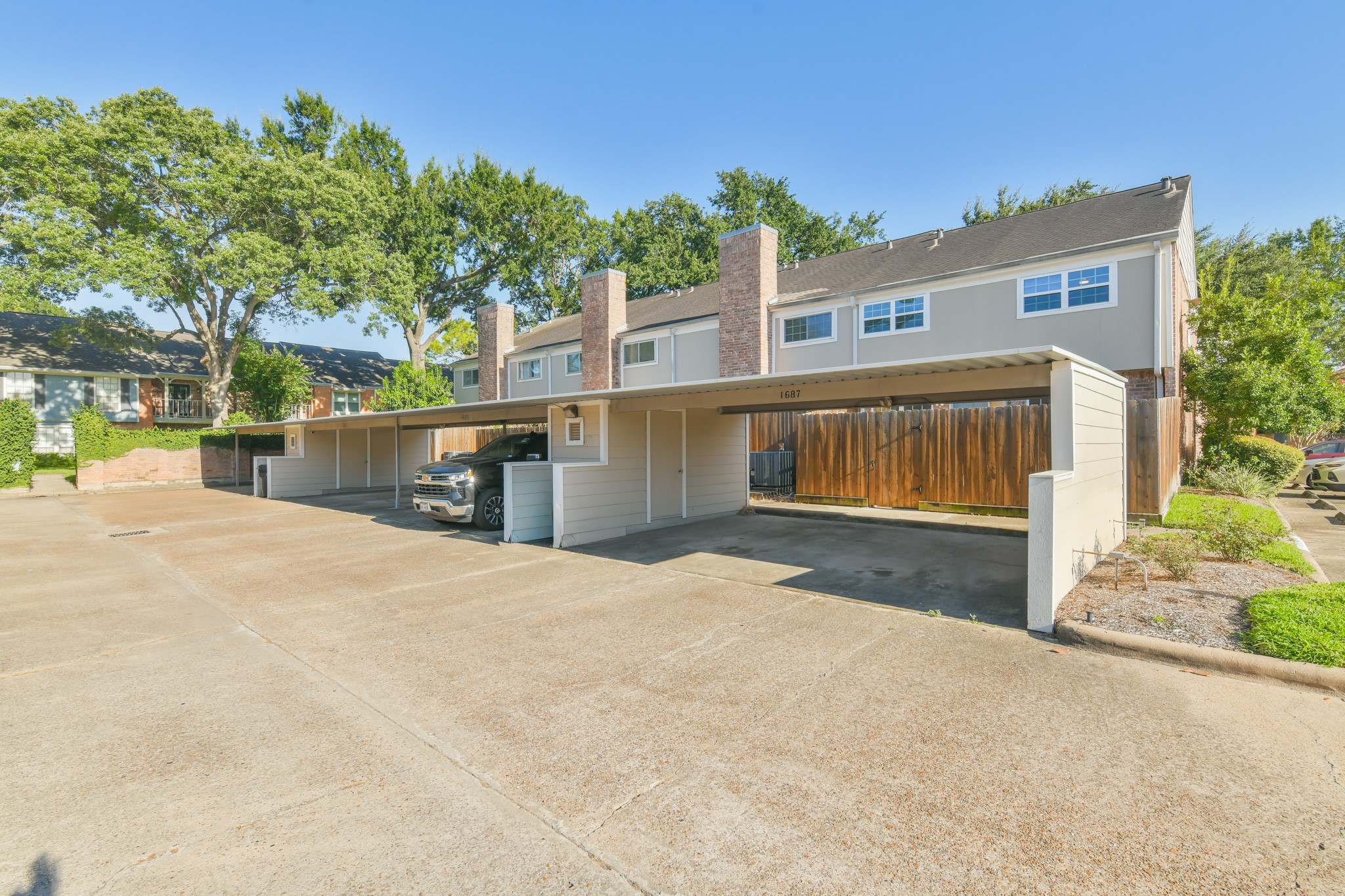 Back Entrance/ Carport