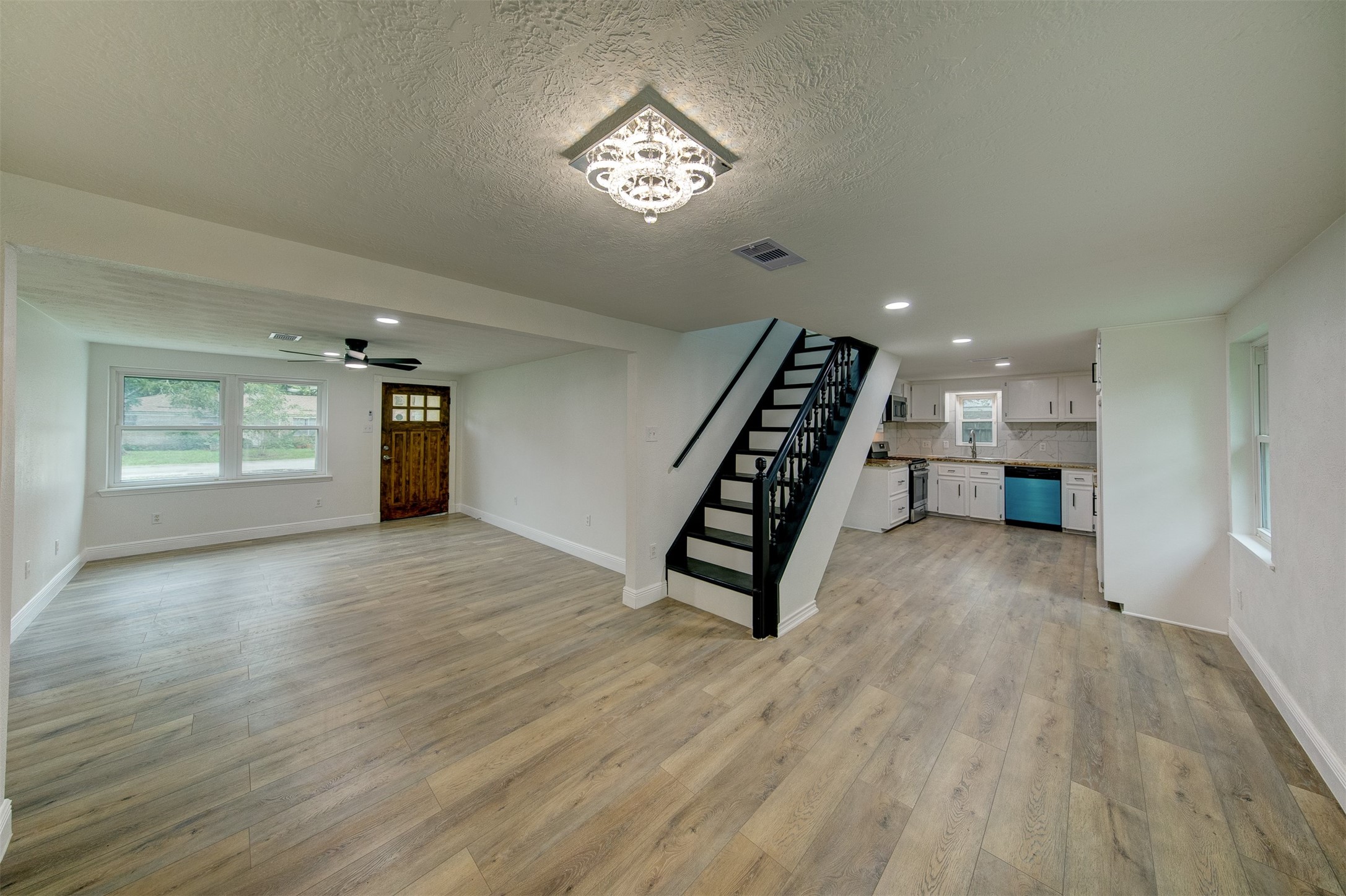 Large and open living room