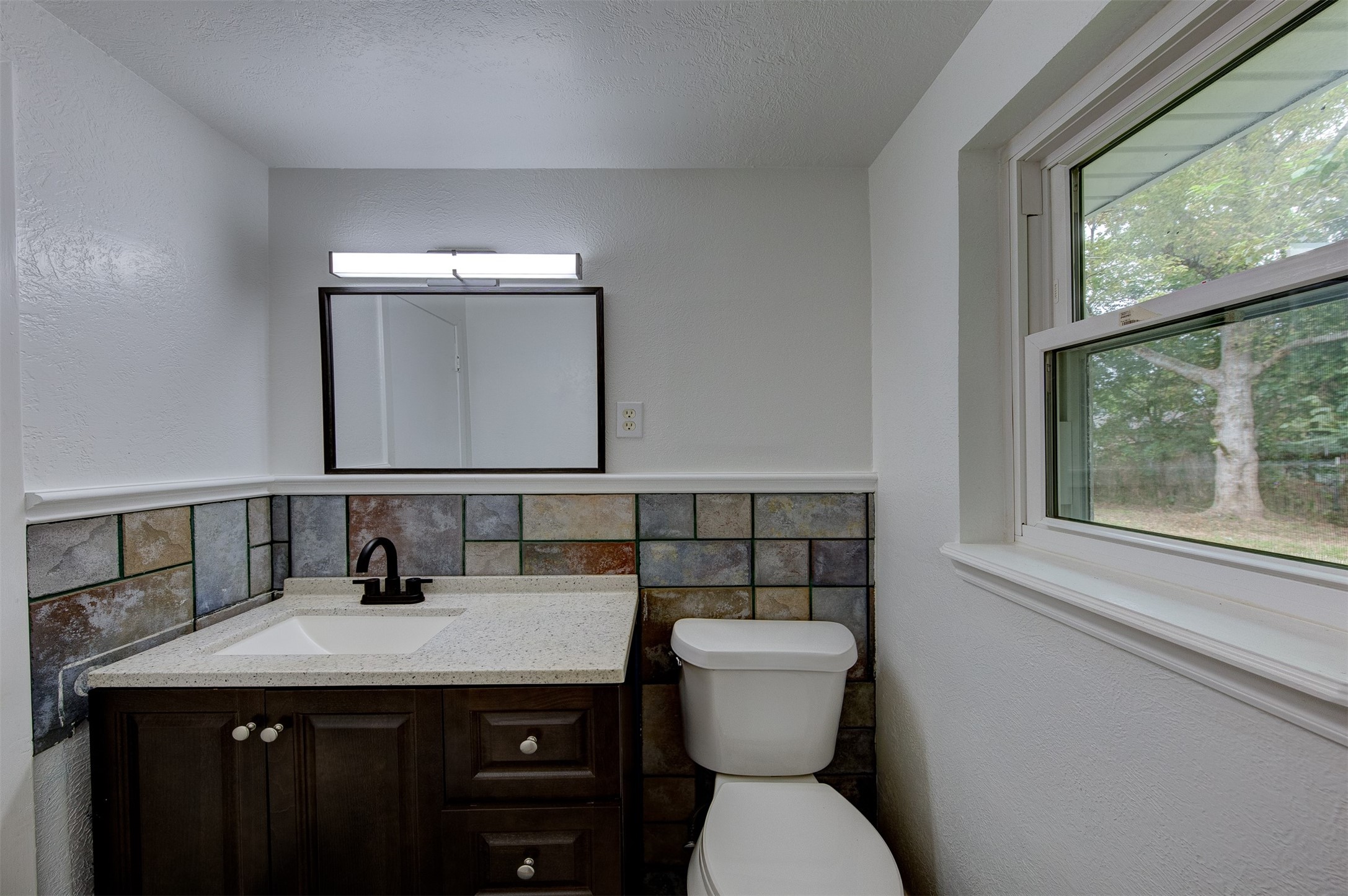 Downstairs half bath