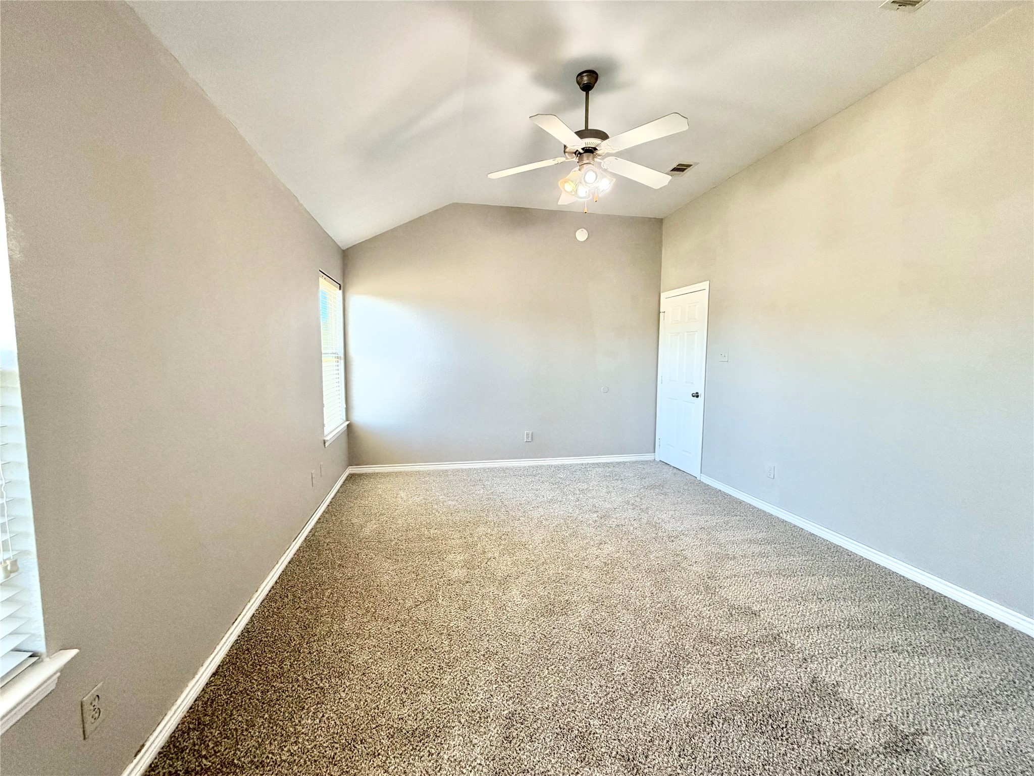 Abundantly spacious Primary Suite