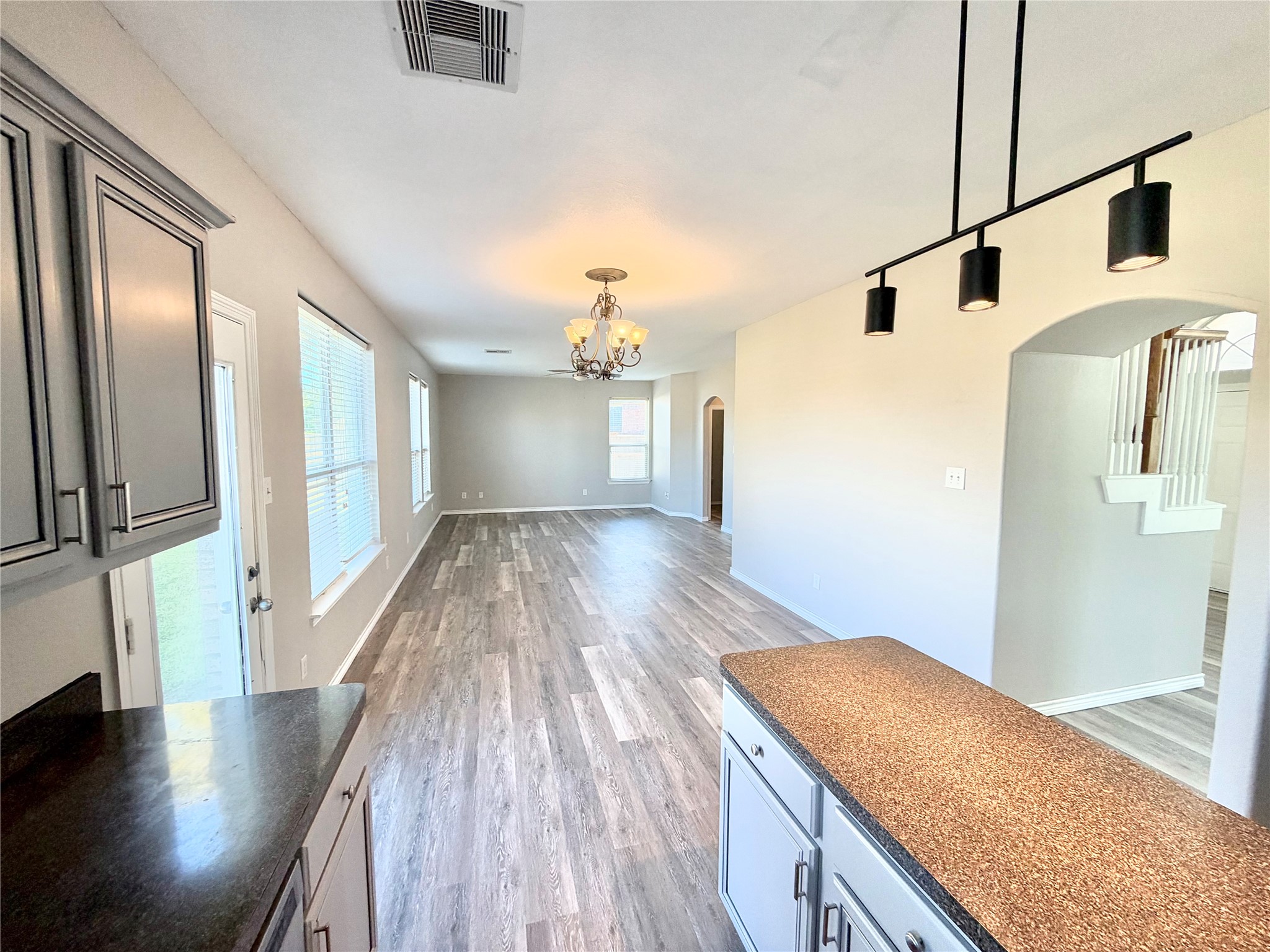 View of Breakfast area that opens to the family room.
