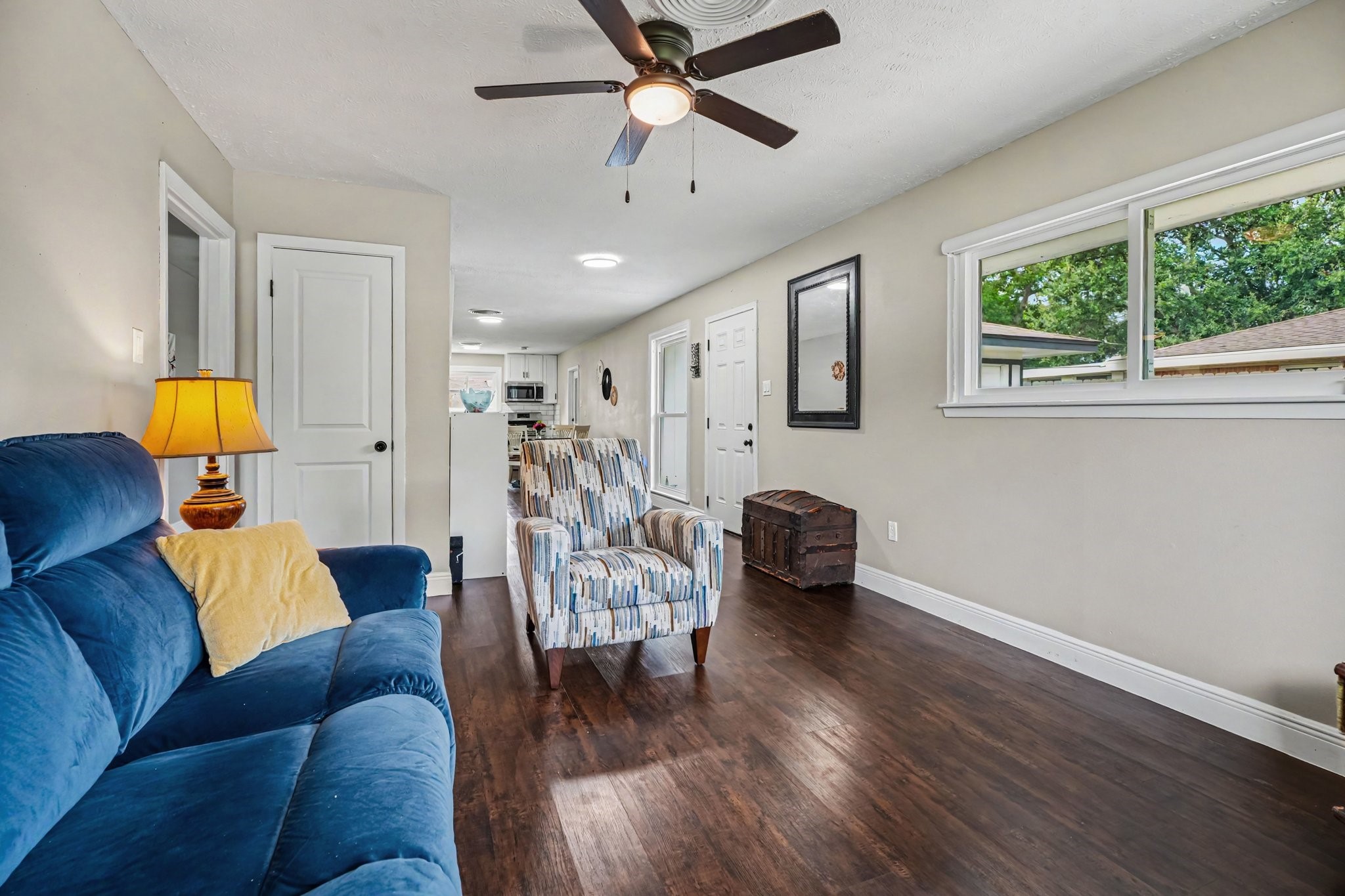 Bright and inviting living area