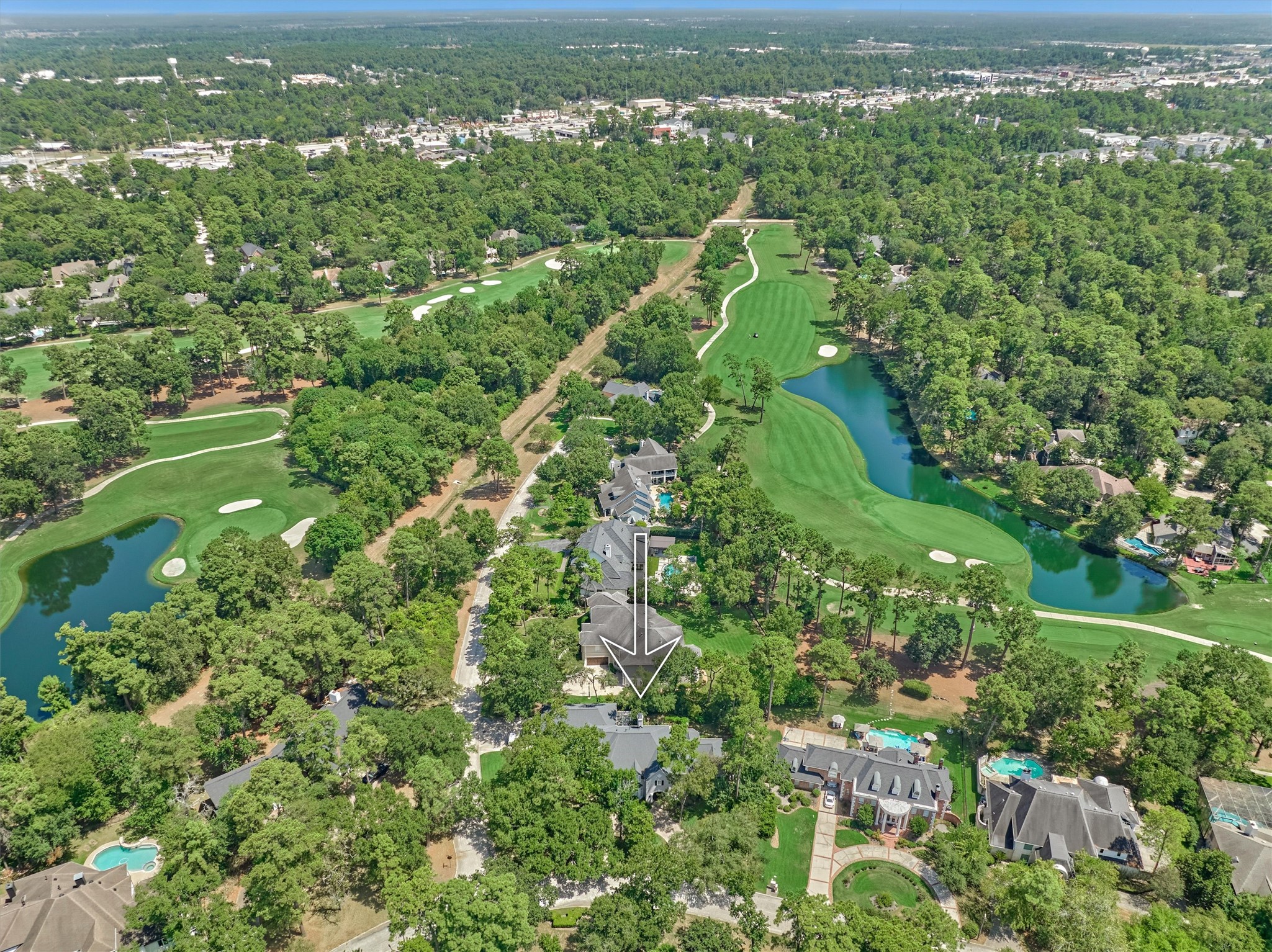 Views of Golf Course Subdivision
