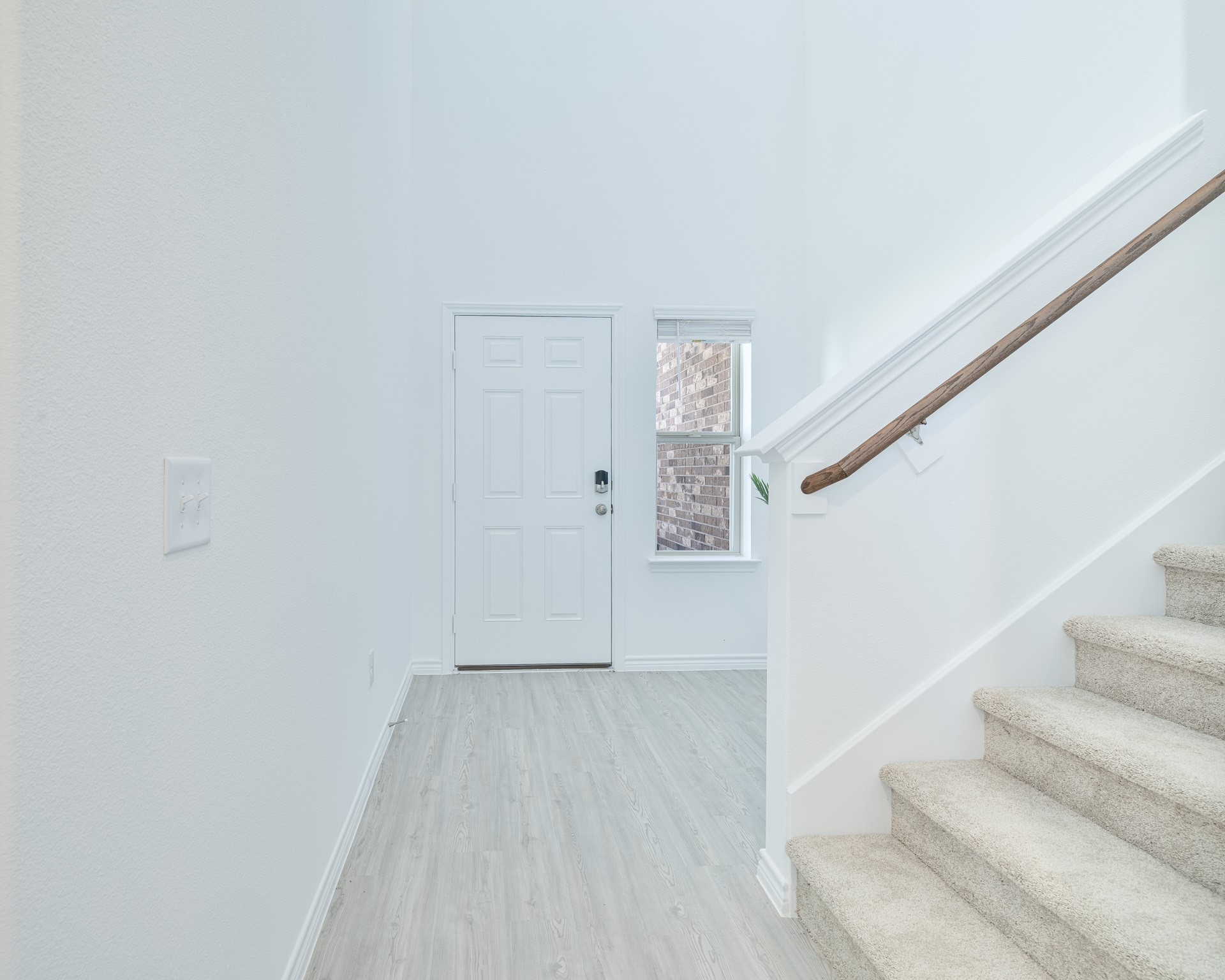 Entryway and staircase