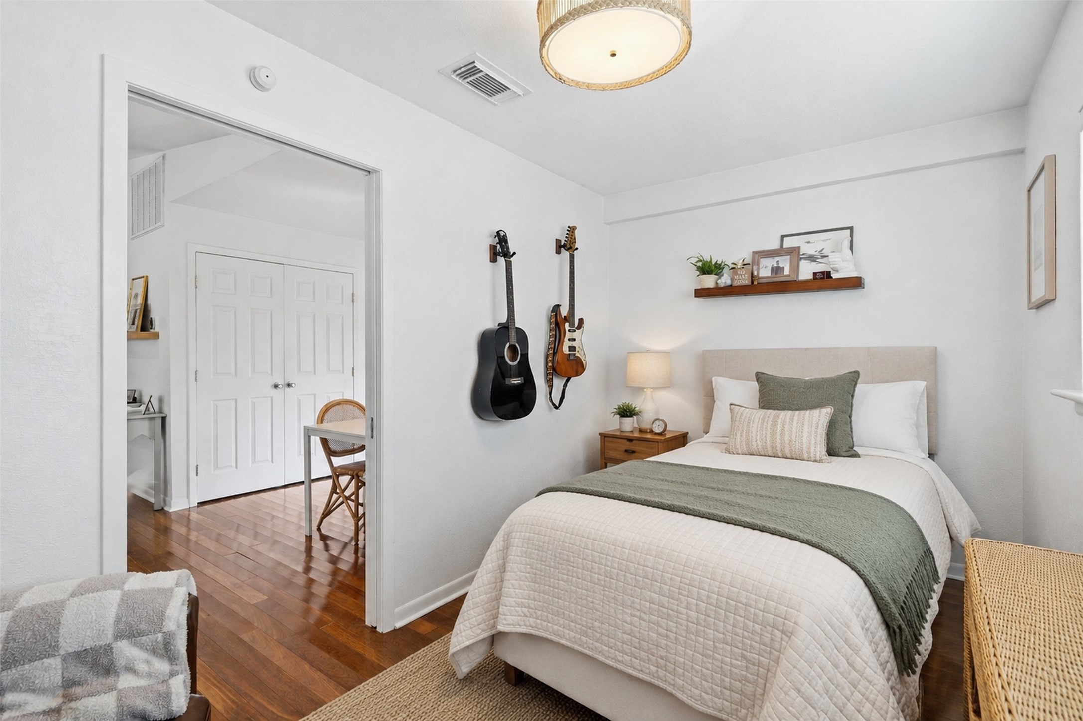 3rd Bedroom Virtually Staged for Bedroom