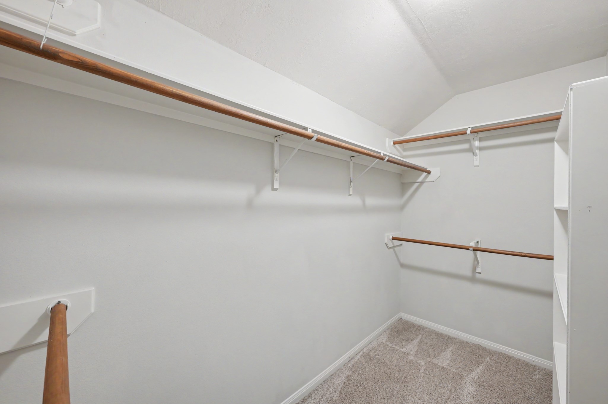 Oversized walk-in closet