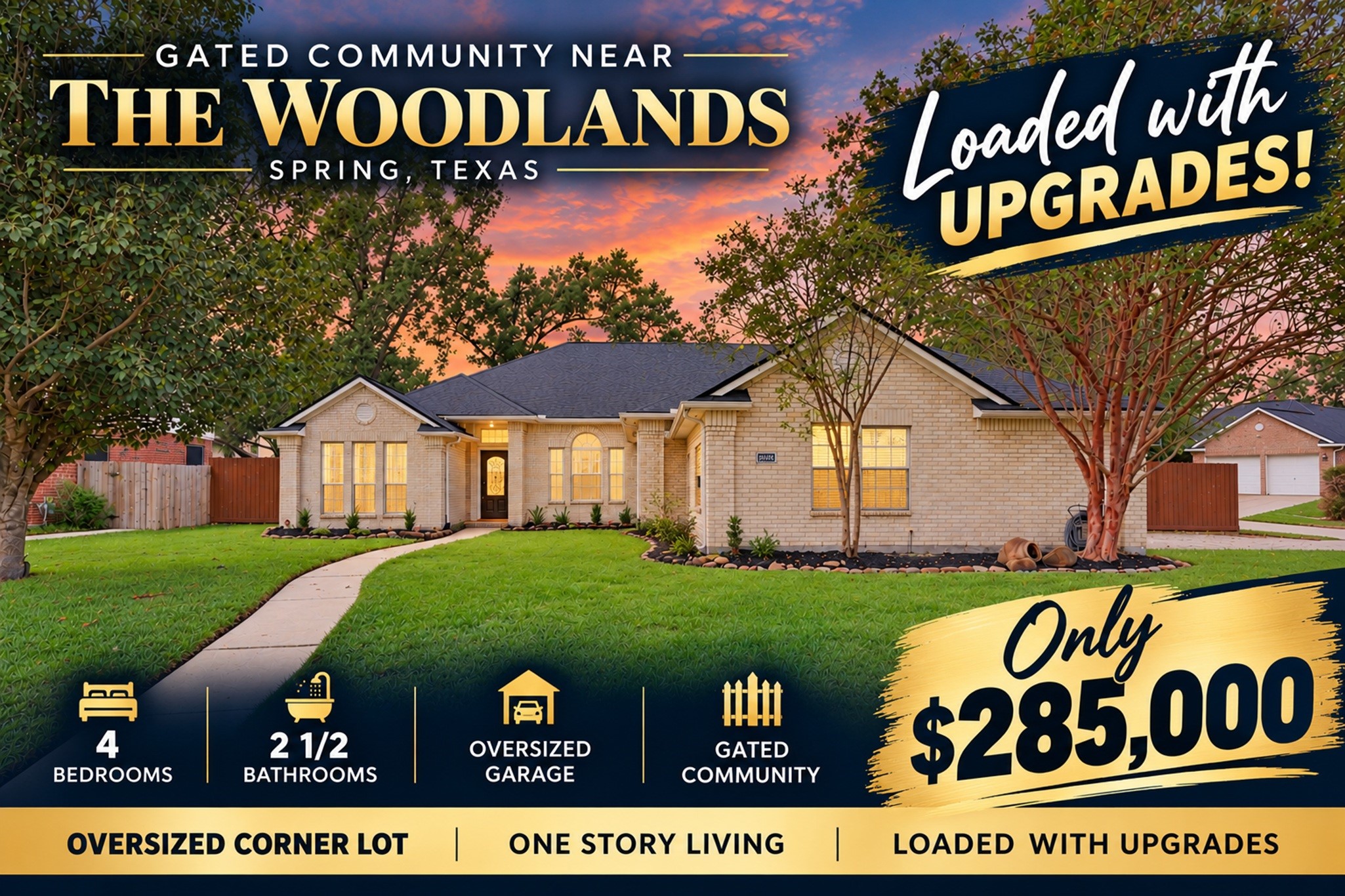 29823 Spring Acres Drive, Spring, TX 77386