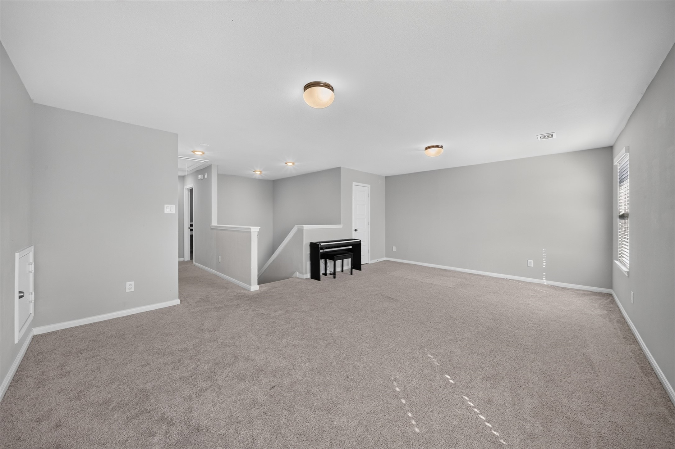 Game room area. Very large, lots of options in this place plus game closet!