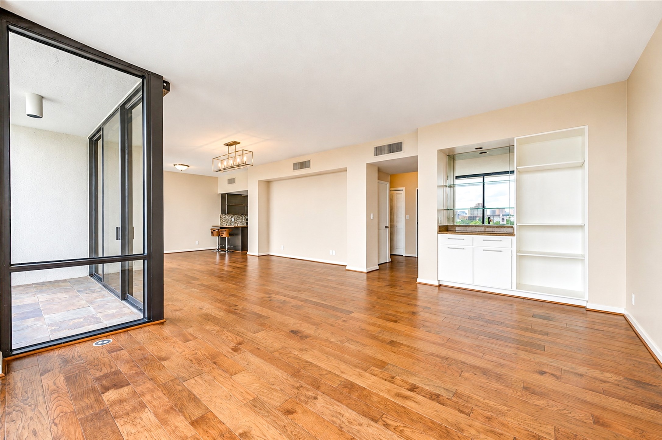 Open floor plan concept