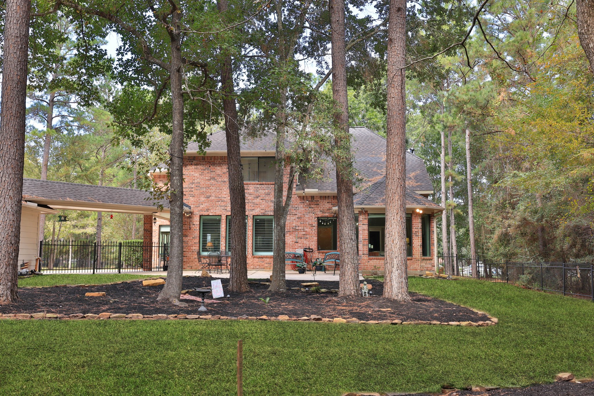 Plenty of space for a pool or outdoor kitchen