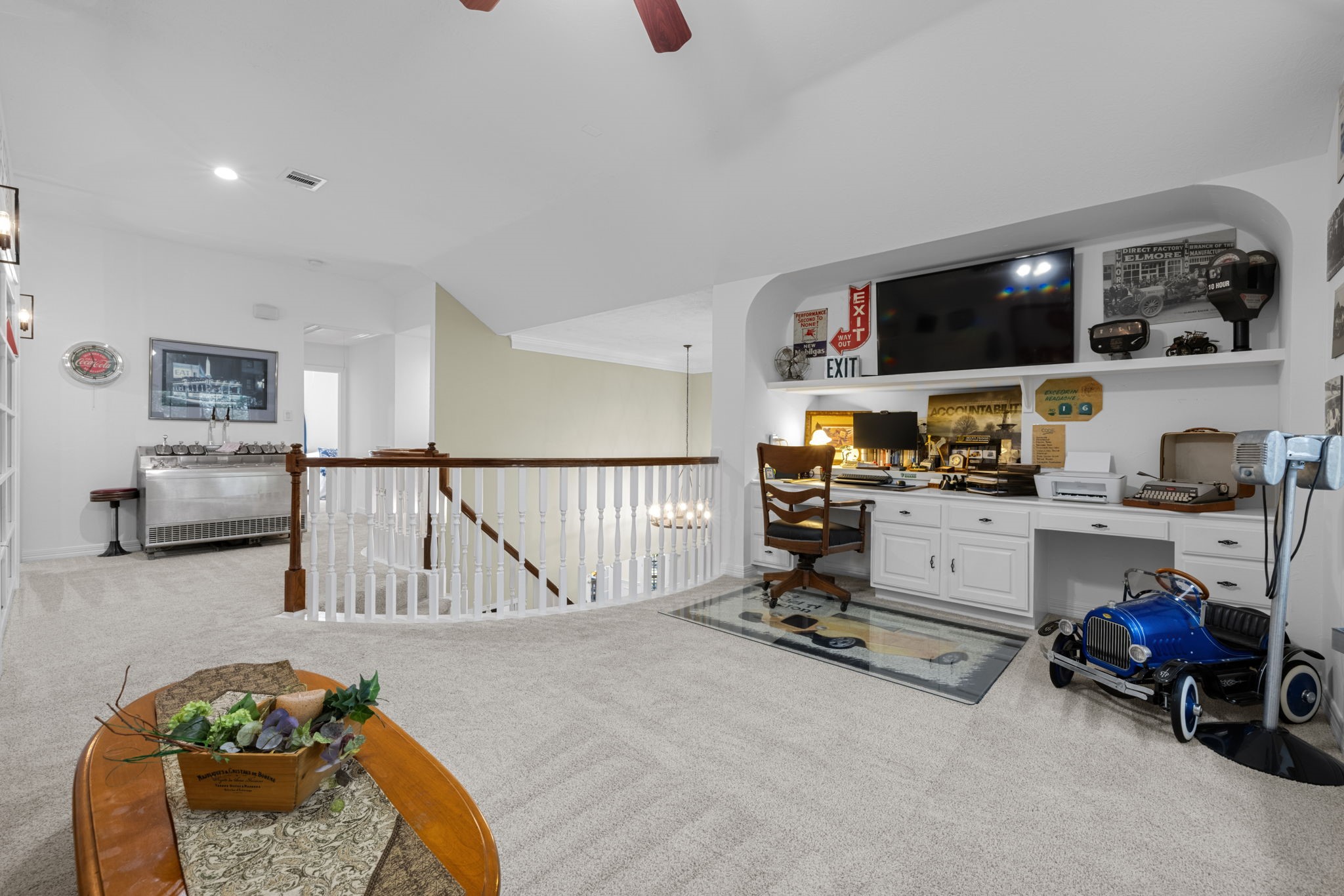 Built-ins in game room