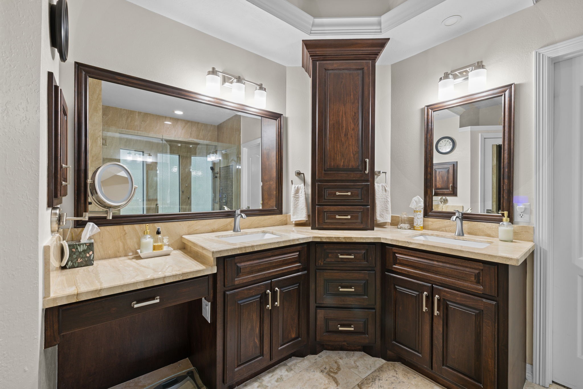 Double Sinks in Primary Bathroom