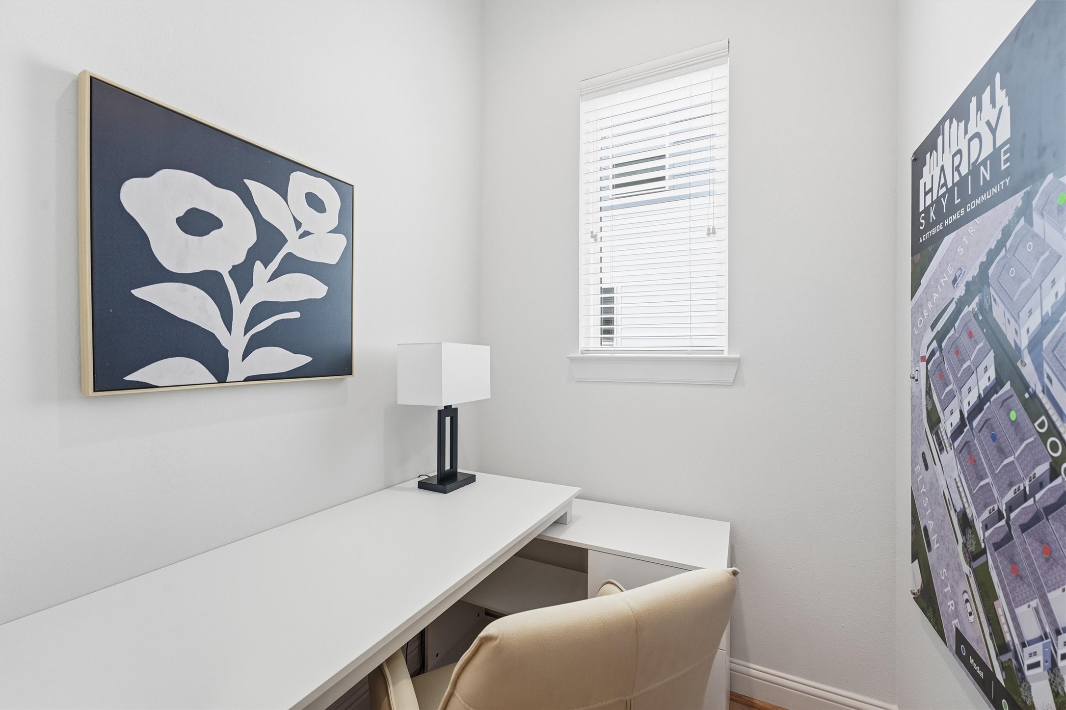 Elevate your productivity in this bright, private home office, designed for focused work and creativity. Elevate your productivity in this bright, private home office, designed for focused work and creativity.