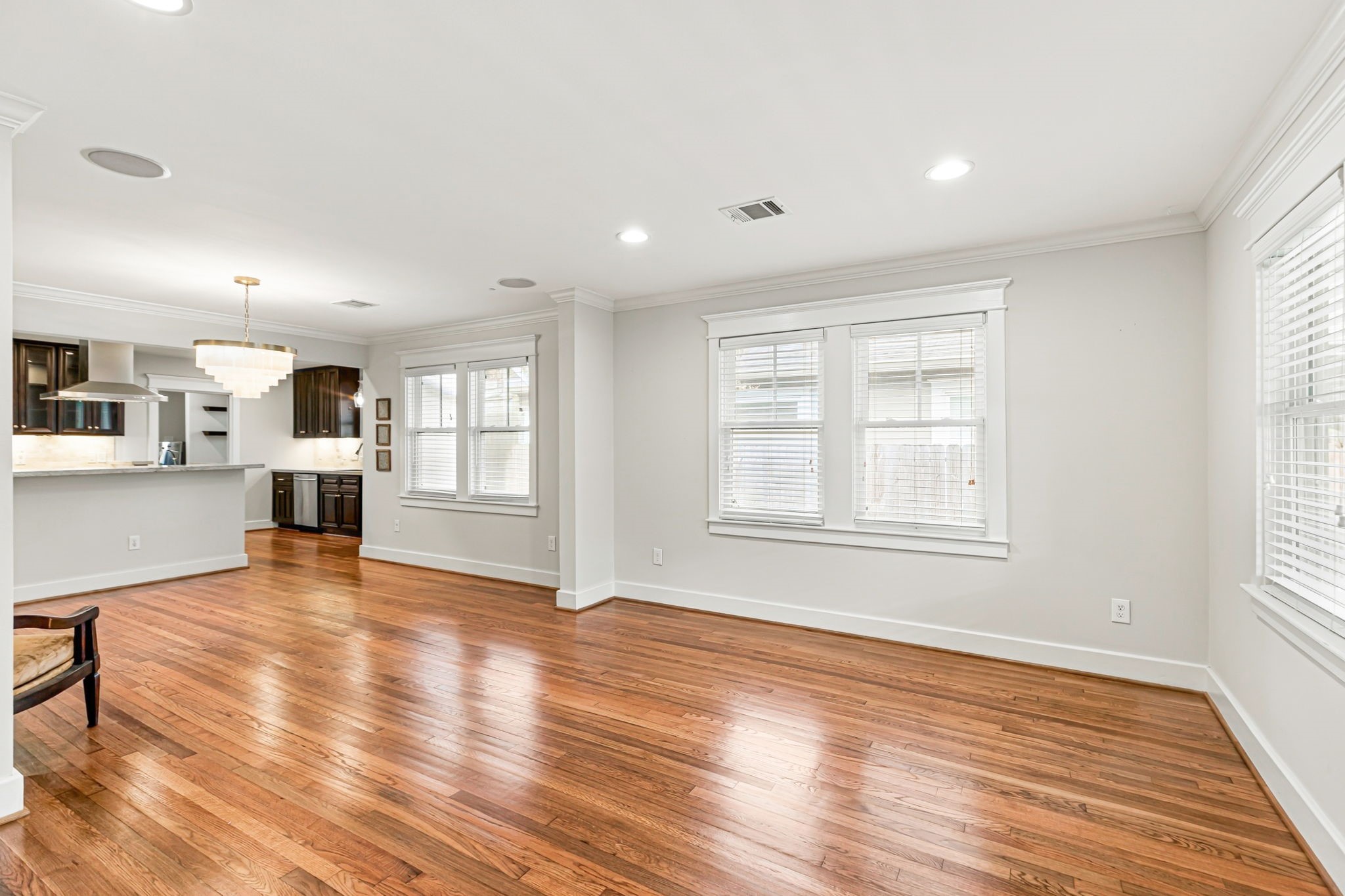Gorgeous recently refinished wood floors throughout this home.