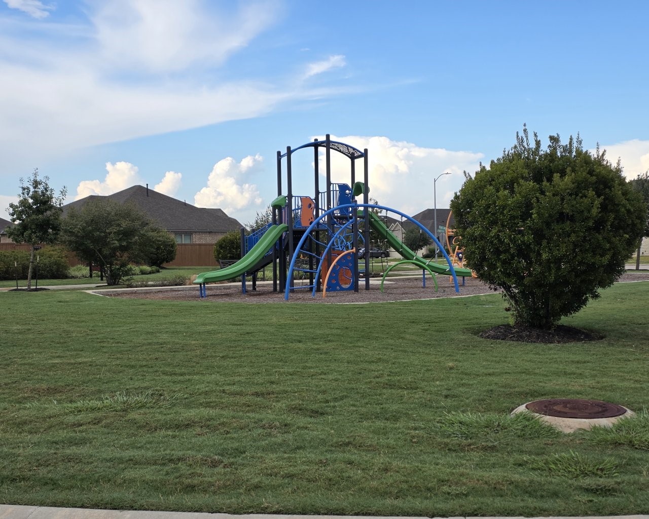 Play area across the street.