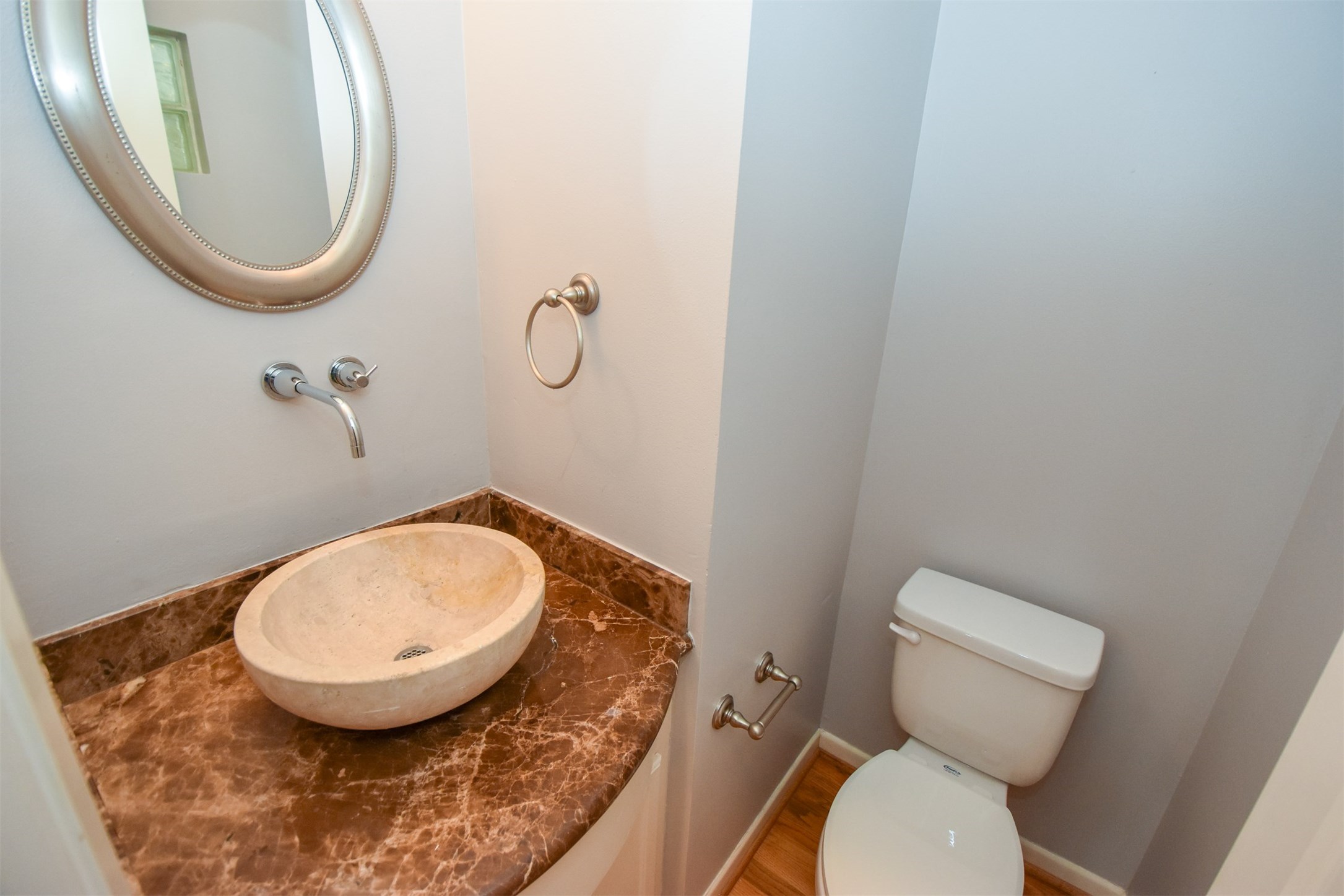 Half bath on second floor