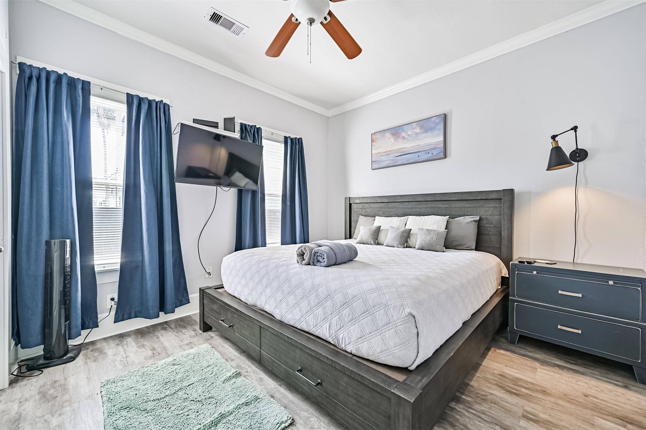 This Lovely Bedroom is Located at the Back of the Home, and It Also Has Large Windows and Good, Natural Light!