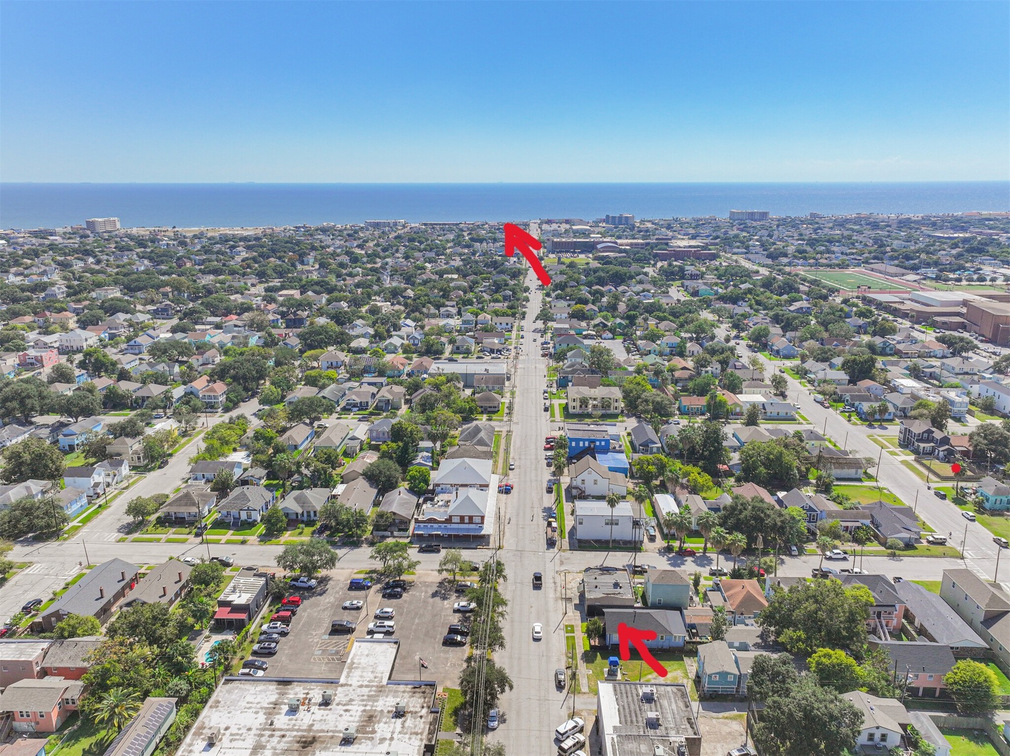 Photo of the Home to Gaidos Restaurant at the Seawall for Perspective - Just a Short Golf Cart Trip Away for the Sheer Fun of It!