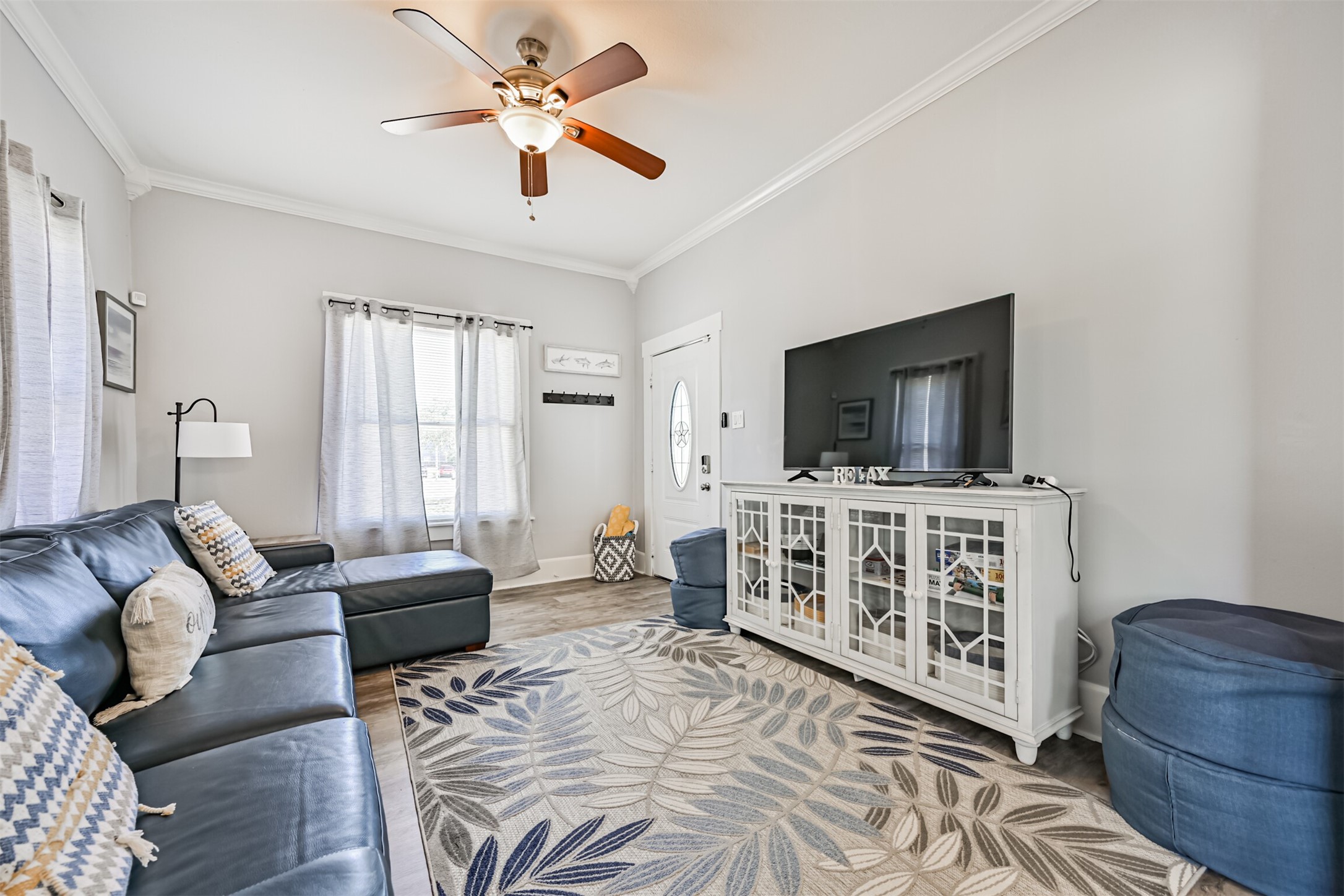 Looking from the Dining Room Towards the Front Door! Great Furniture Layout to Maximize the Livability!