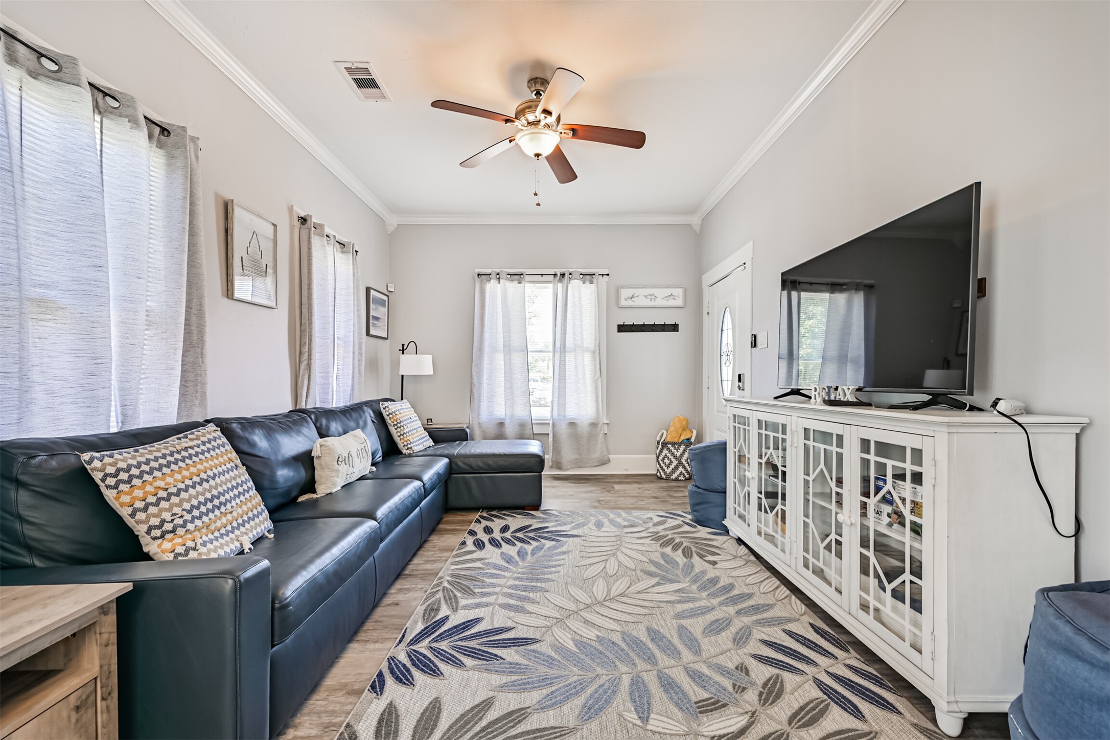 Another View of the Living Room Layout Looking Towards the Front Door!