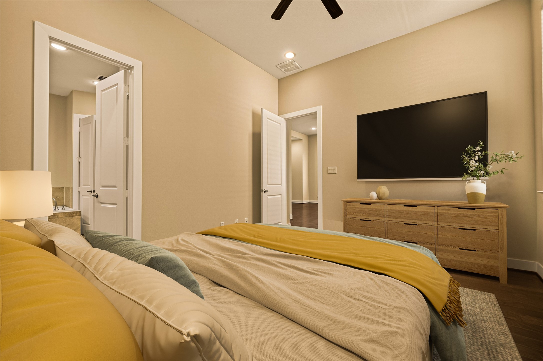 Primary Bedroom. Virtually Staged. Primary Bedroom. Virtually Staged.