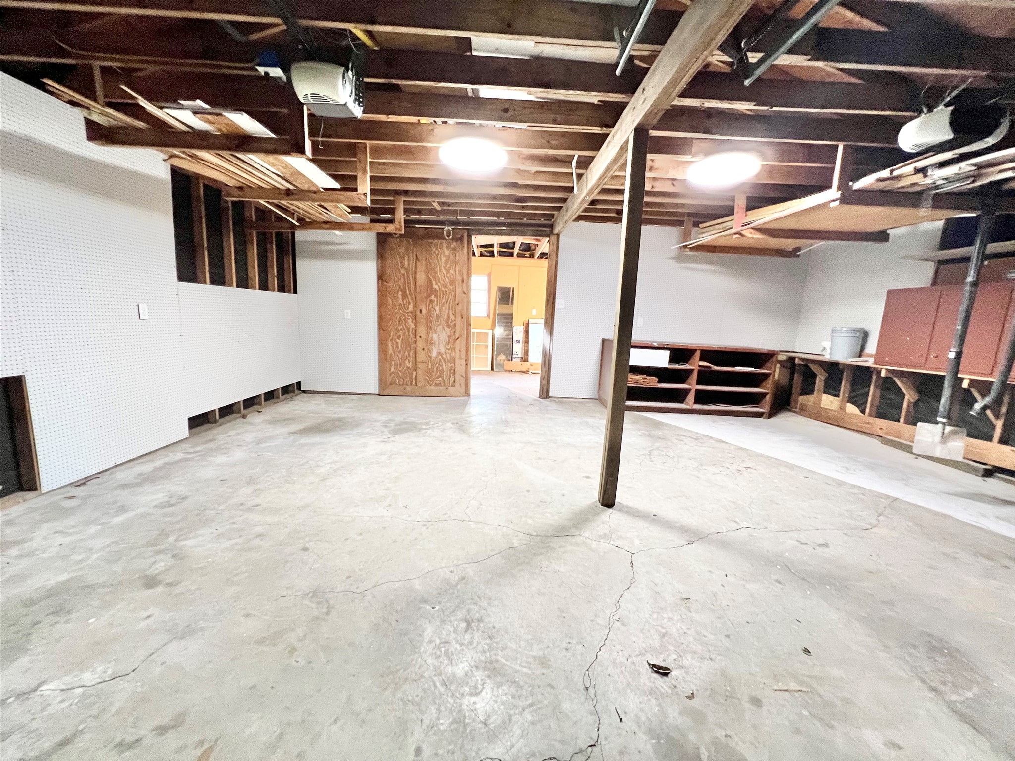 Plenty of storage areas are already built in for you above and to the back and side...