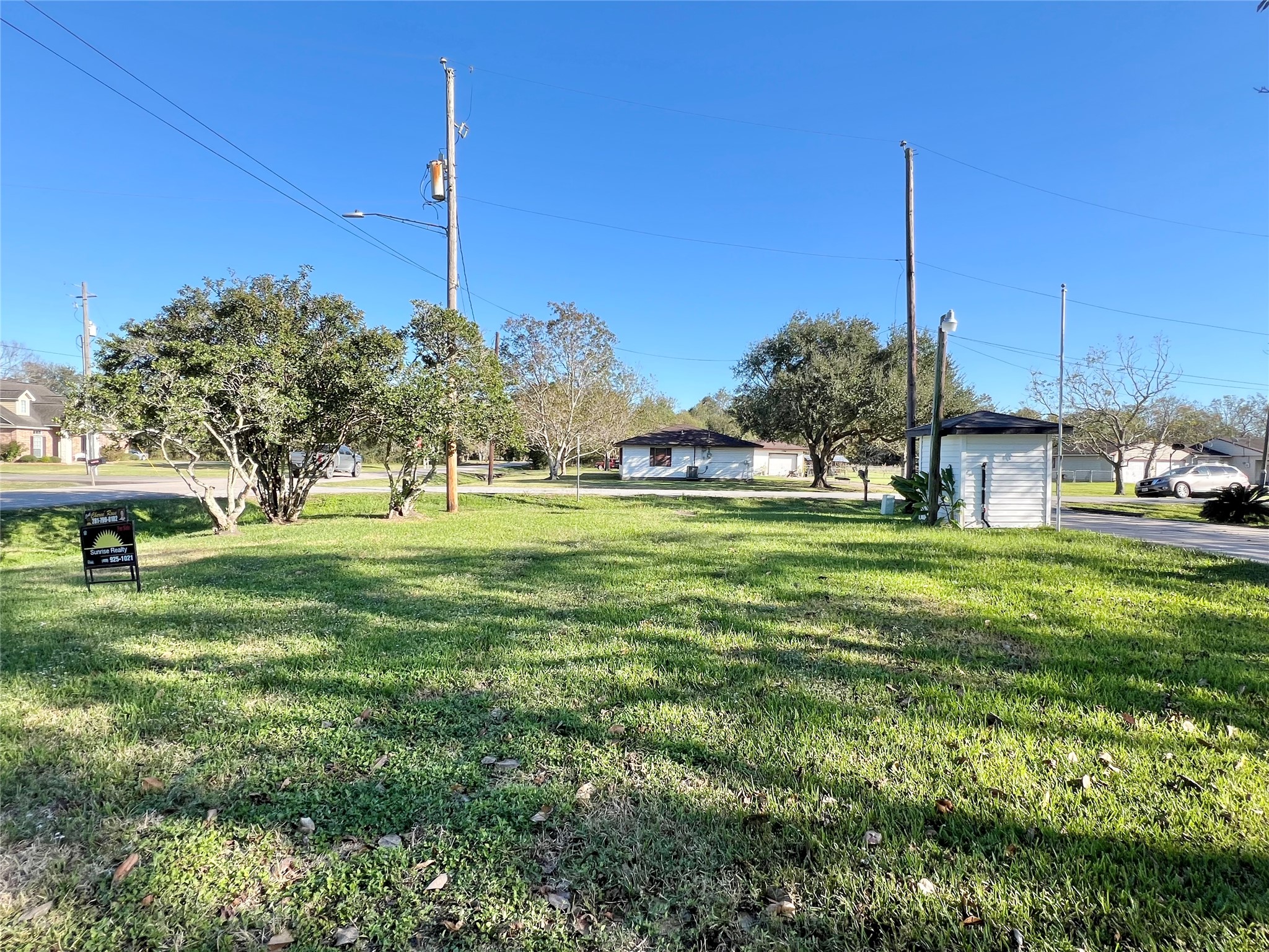 Speaking of property, this is just the side and corner portion of the yard! You could put in a wonderful garden right here!
