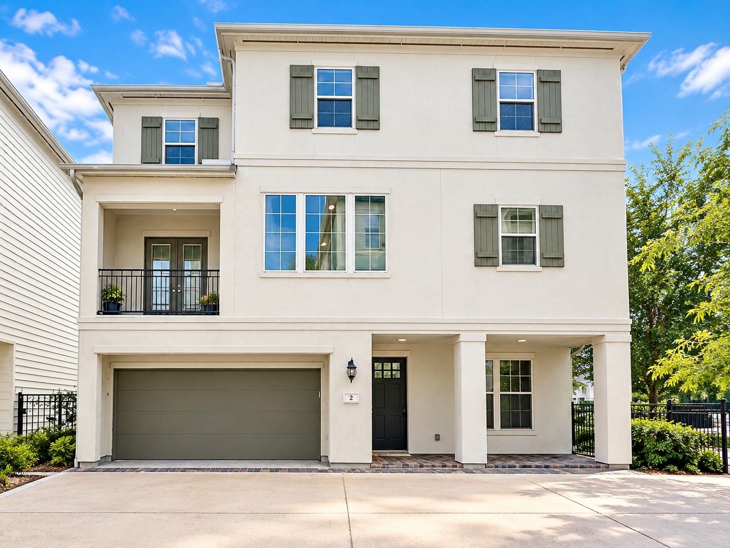 Front with two car garage Front with two car garage