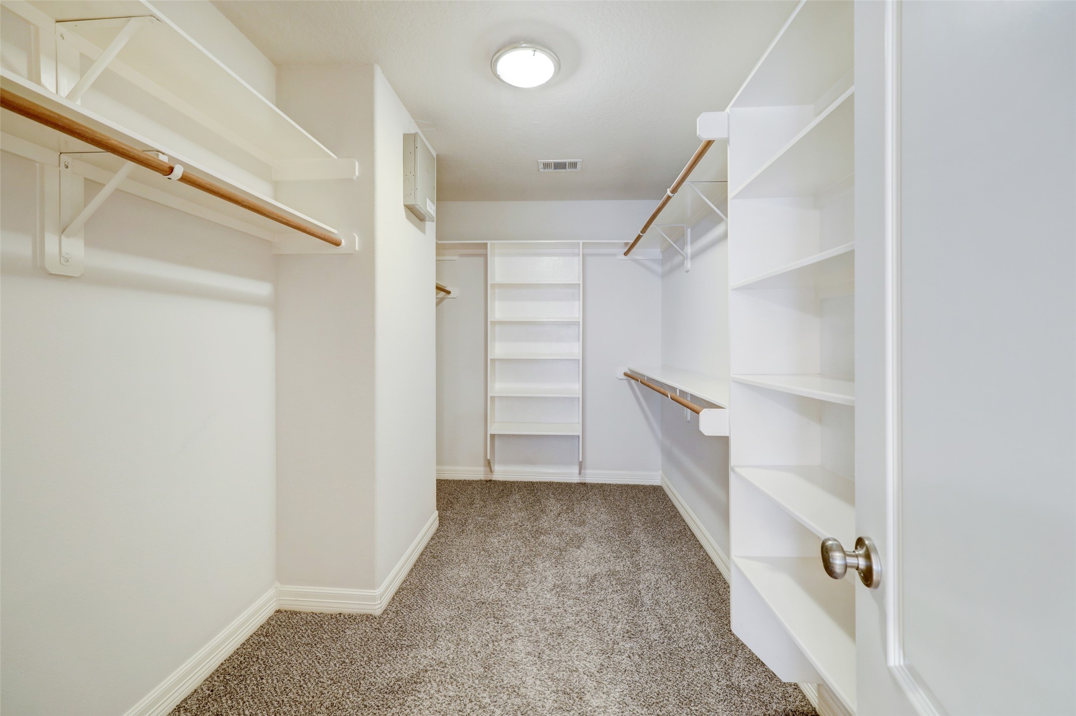 Closet for the Primary bedroom