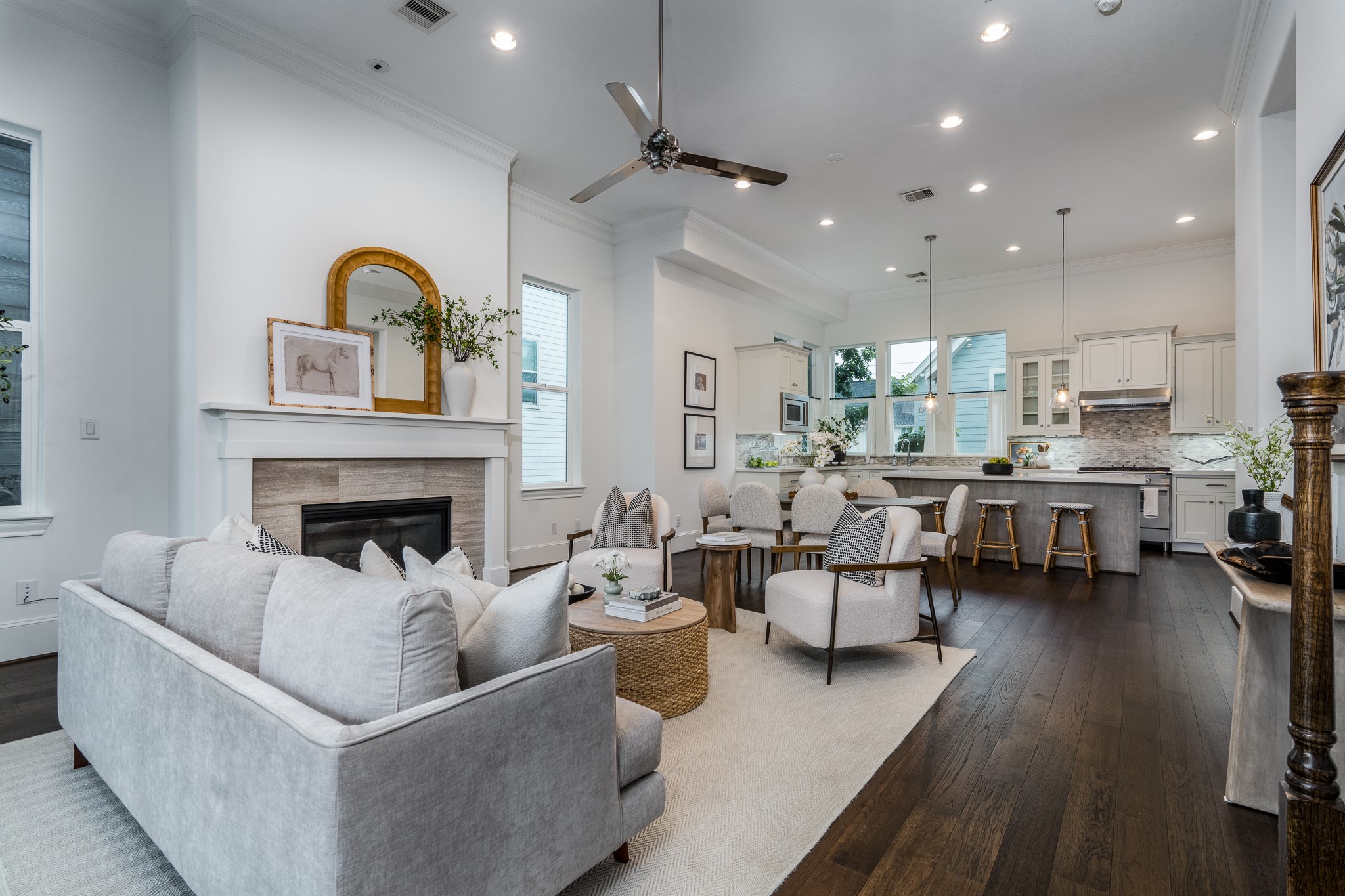 Great open living space.