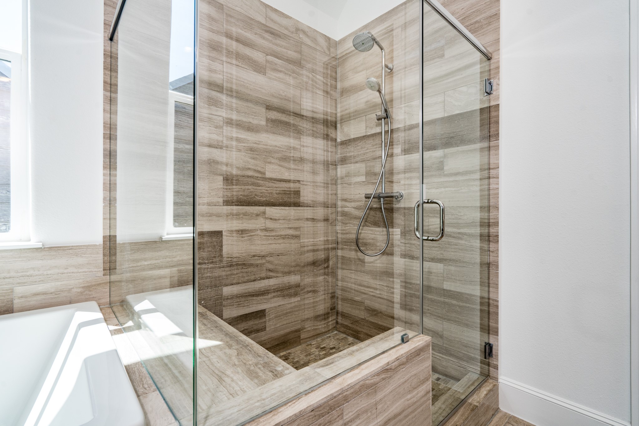 Oversized shower