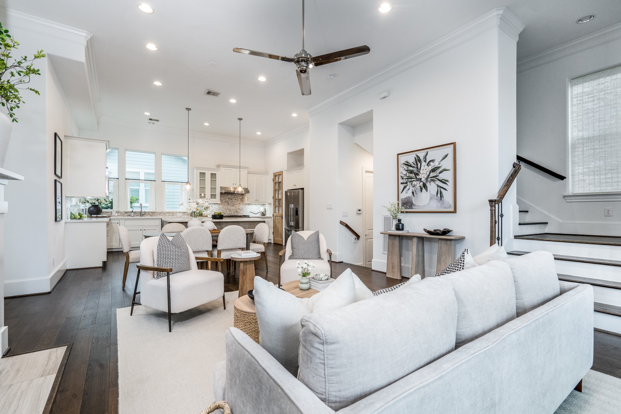 Second floor living area.