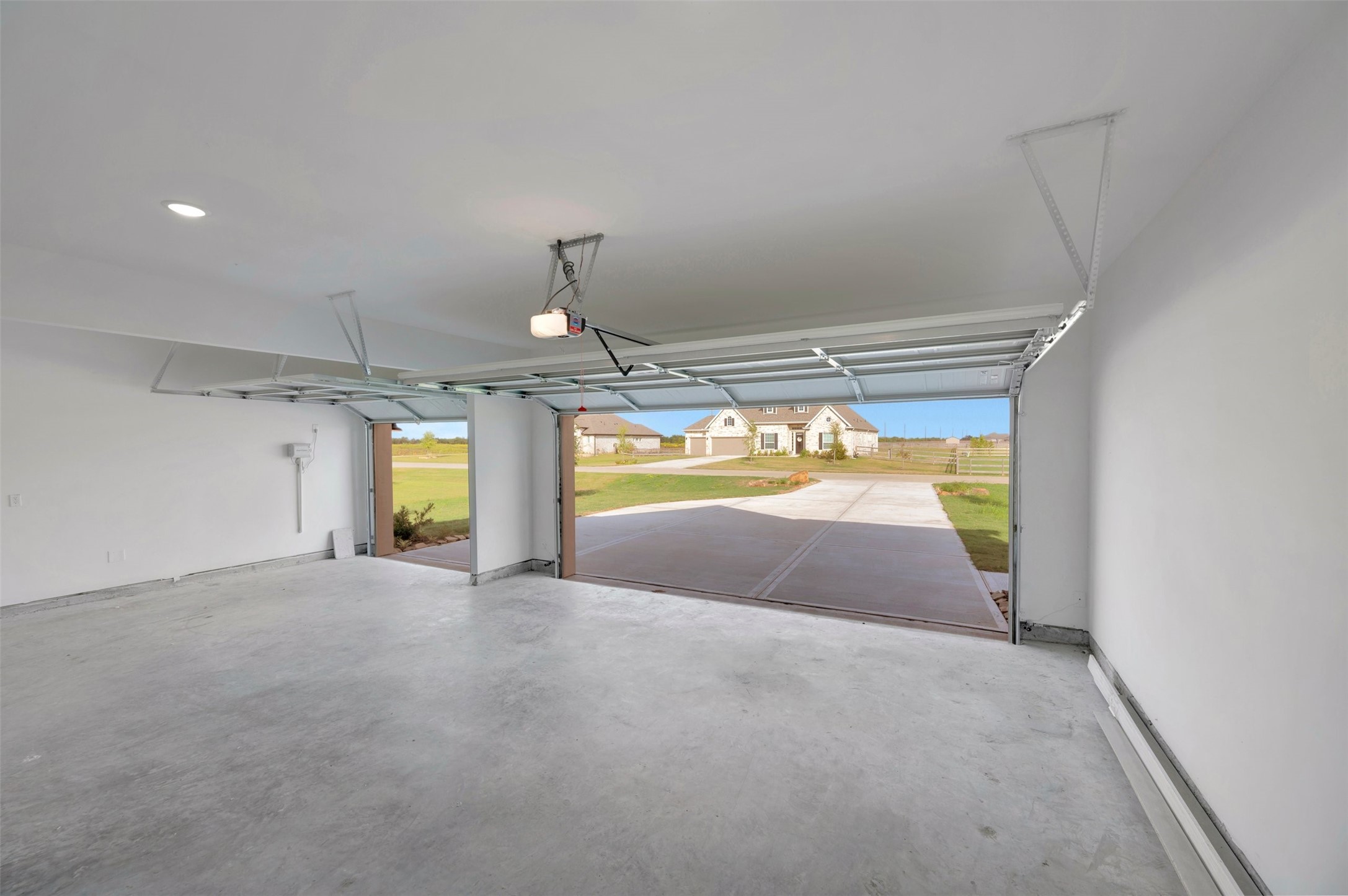 4 car tandem garage