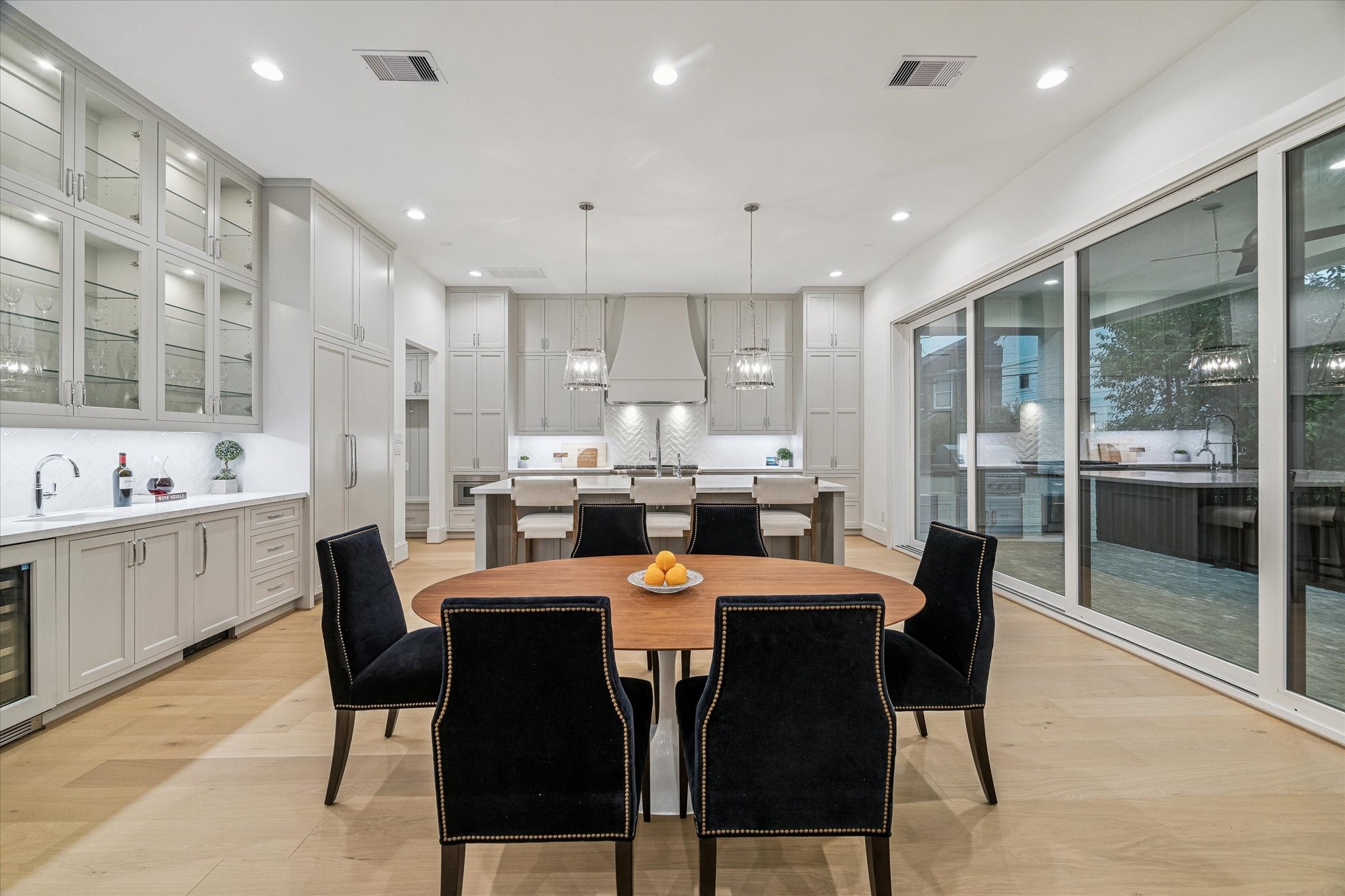 Breakfast Room Open to the Kitchen