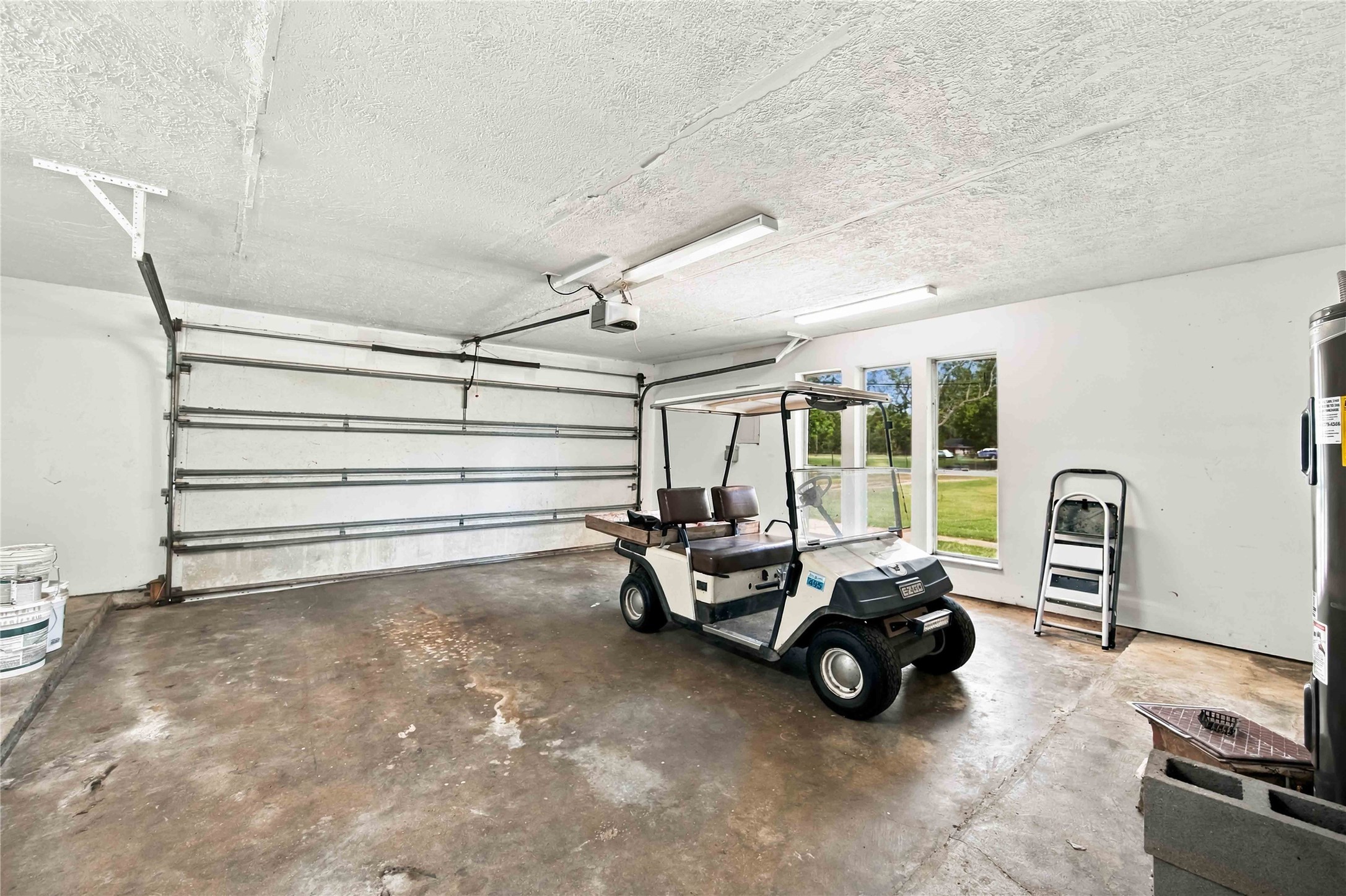 Large 2 car garage