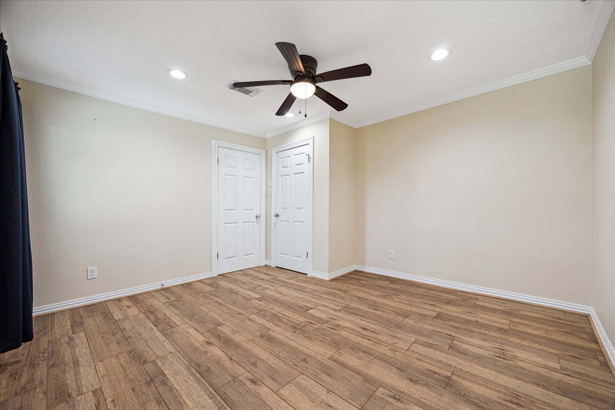 Second of two secondary bedrooms