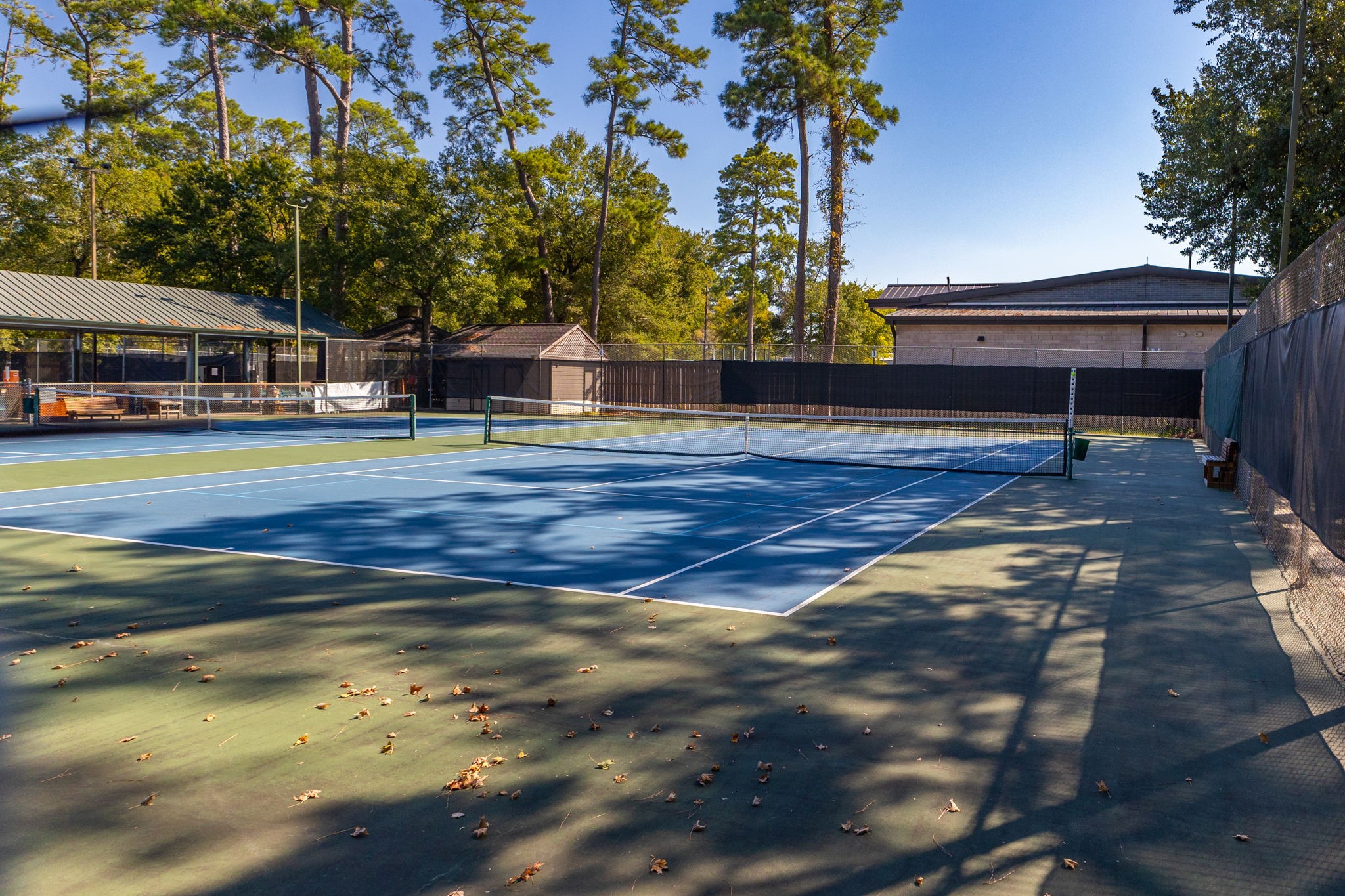 tennis courts