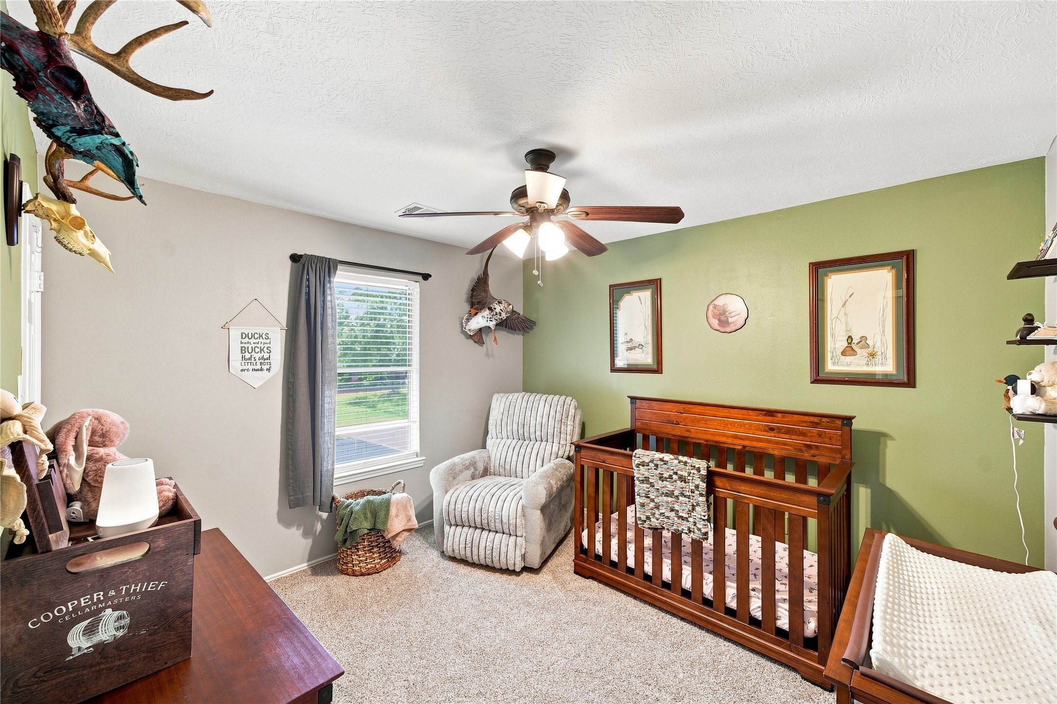 bedroom upstairs