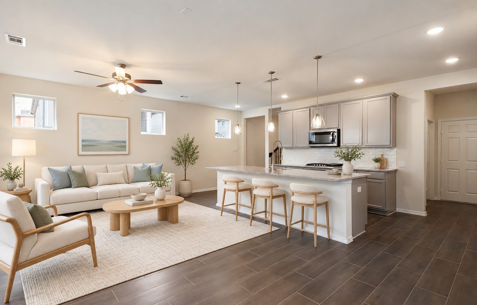 Family room area idea (virtually staged)