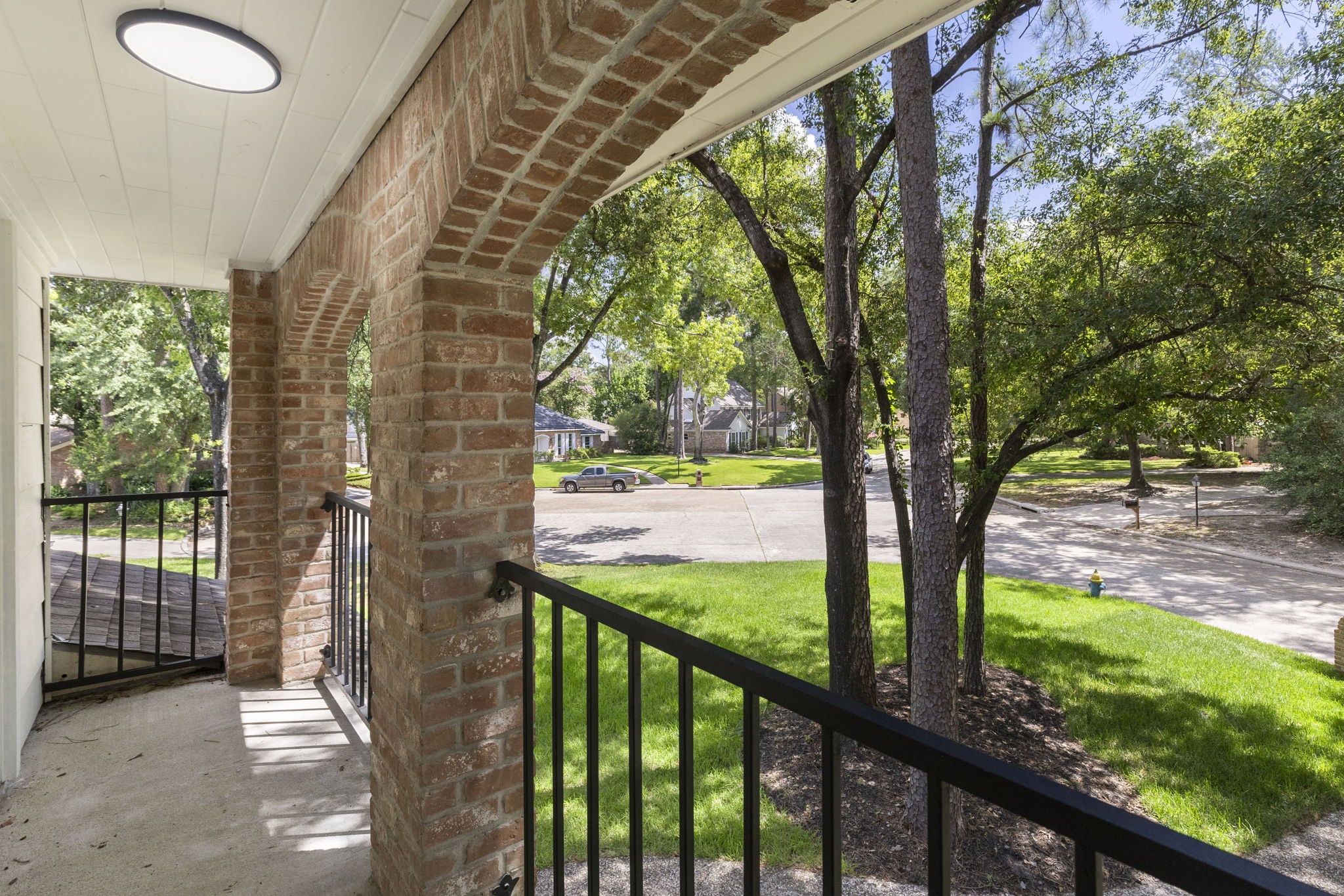 Balcony off of gameroom