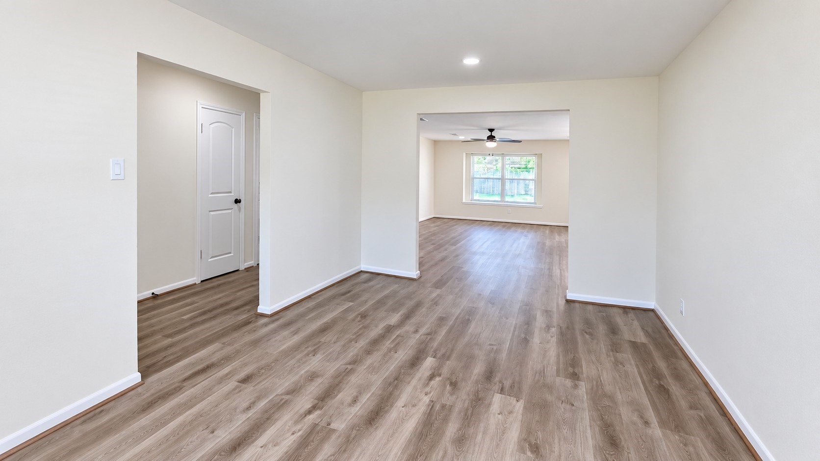 Flexible front room offers an ideal setting for a home office, study, or additional sitting area. Flexible front room offers an ideal setting for a home office, study, or additional sitting area.