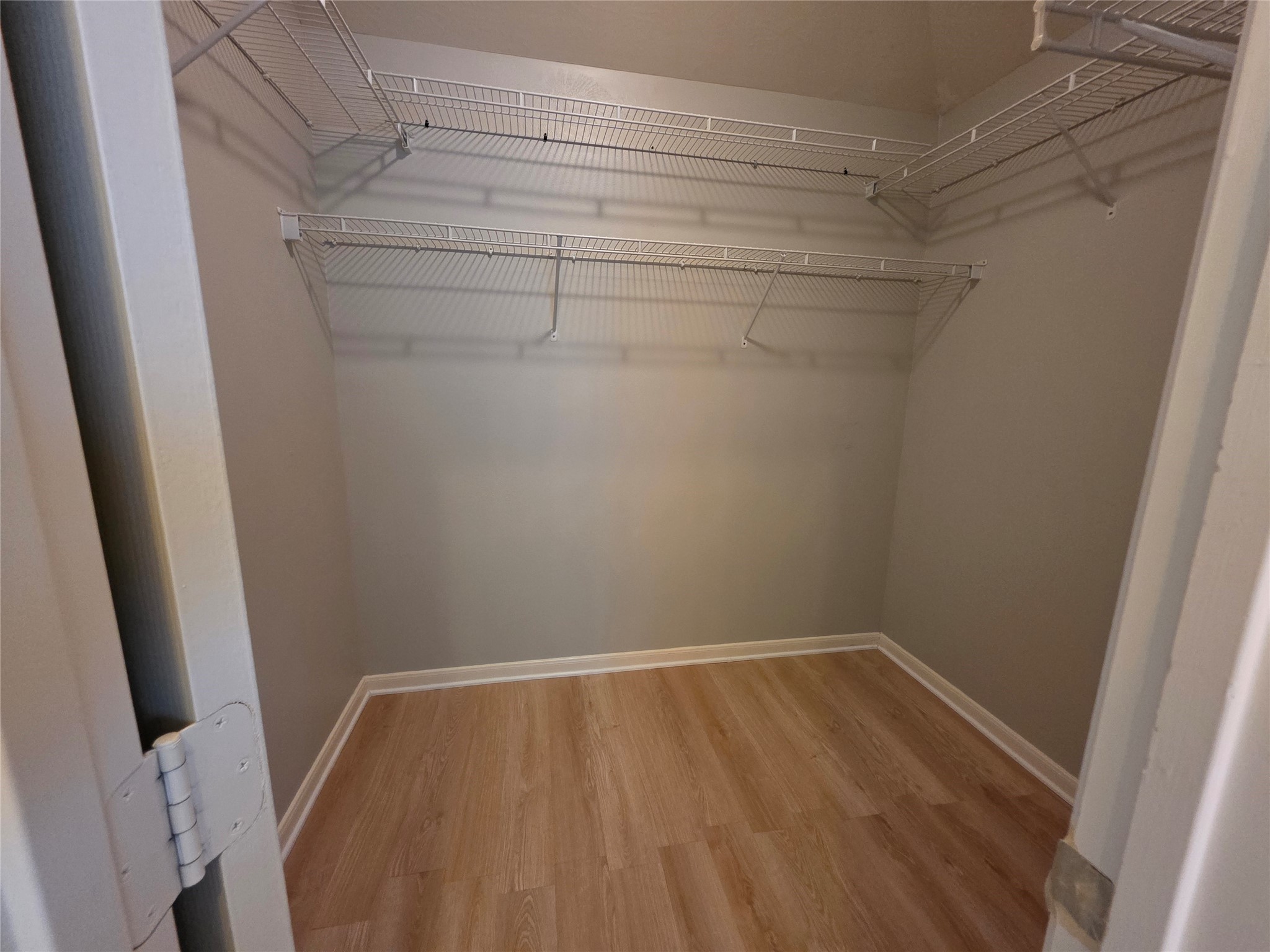 Large walk-in closet