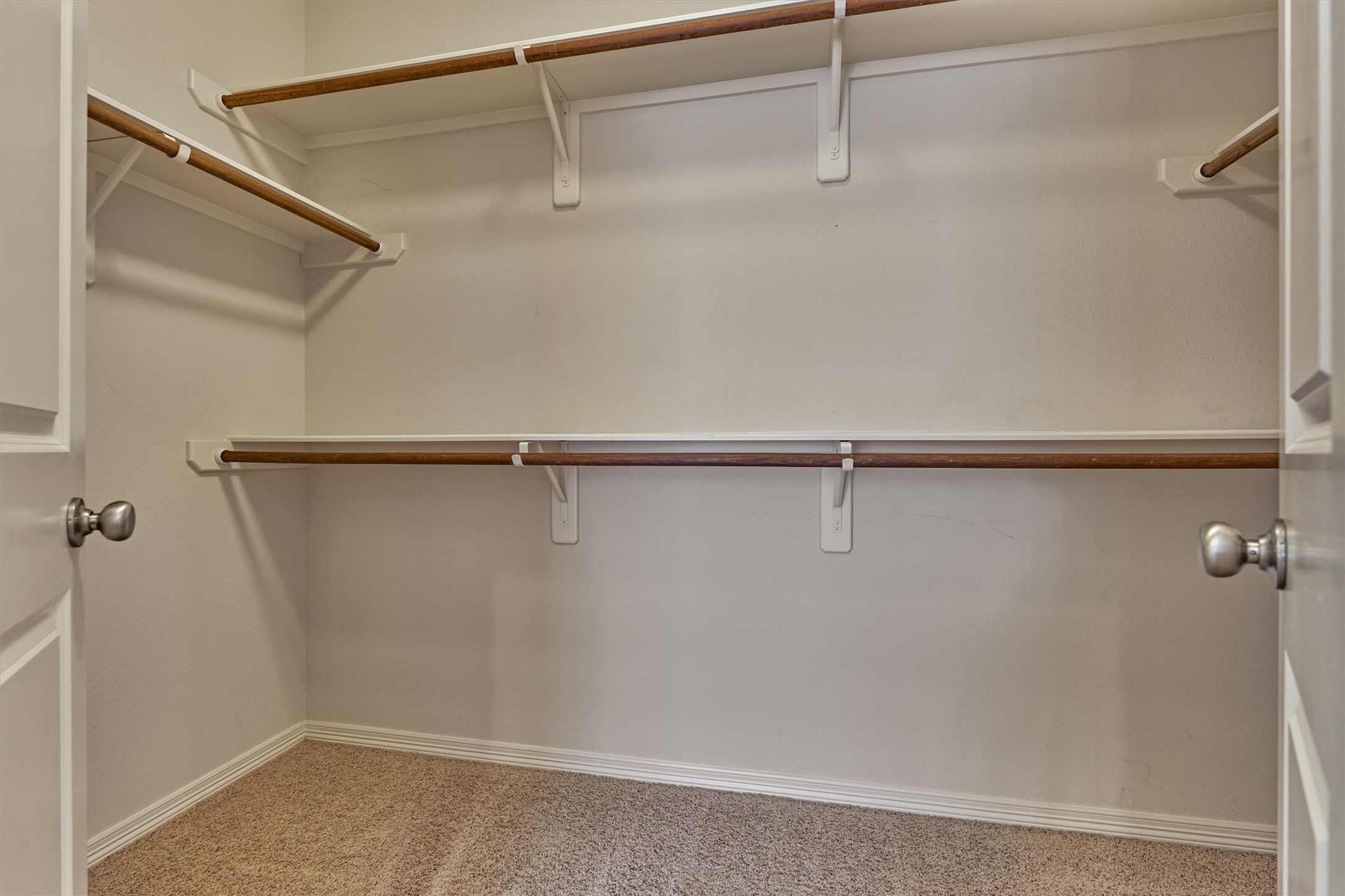 One of the two closets in the primary suite!