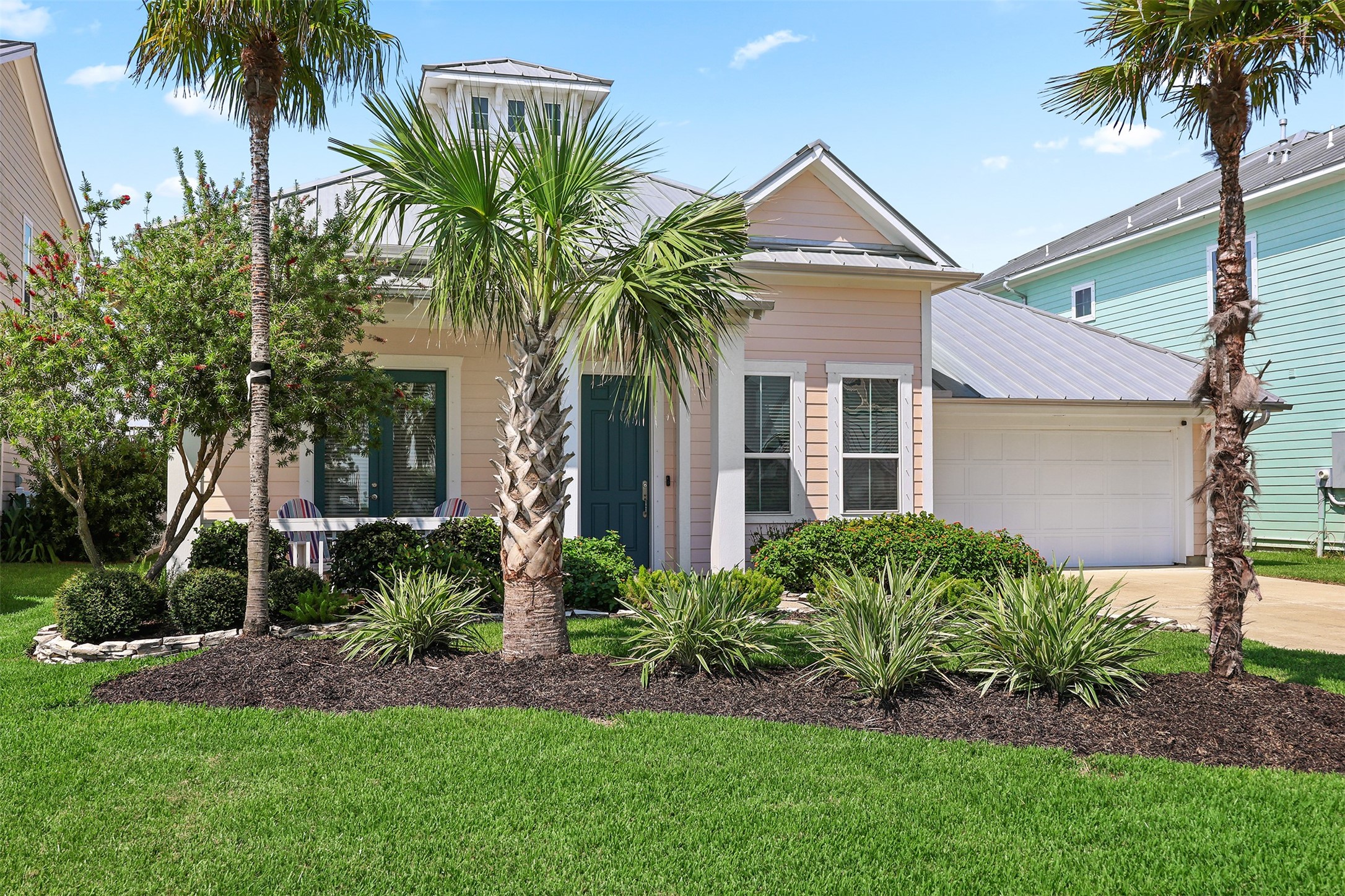 Mature landscaping. Mature landscaping.