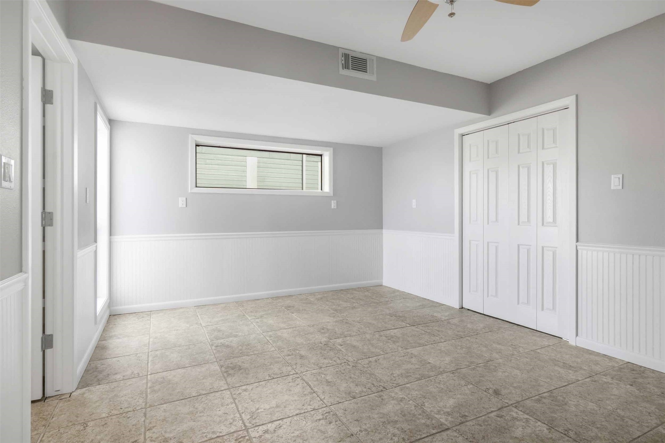 Second bedroom downstairs that has been updated.