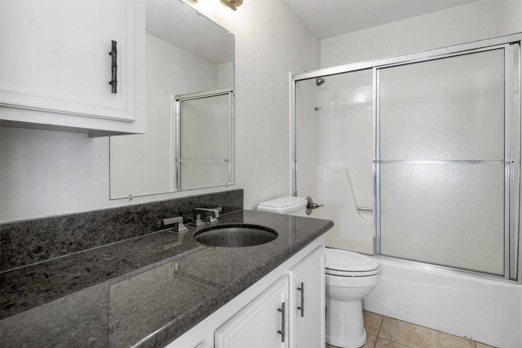 Bathroom with granite