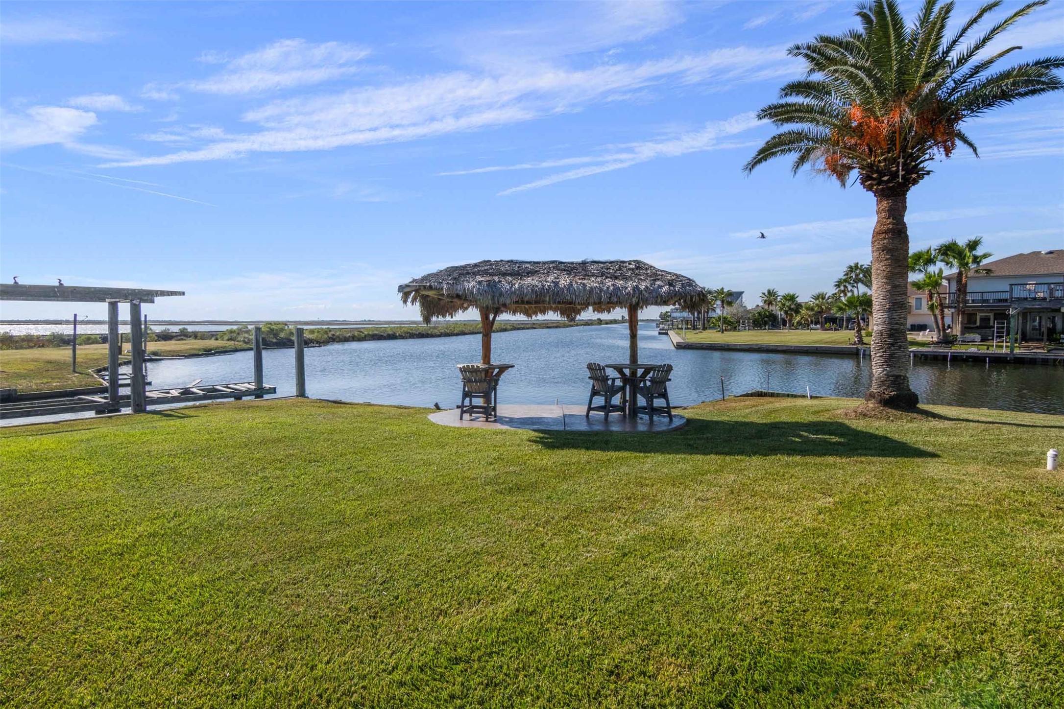 Relax under the palapa.